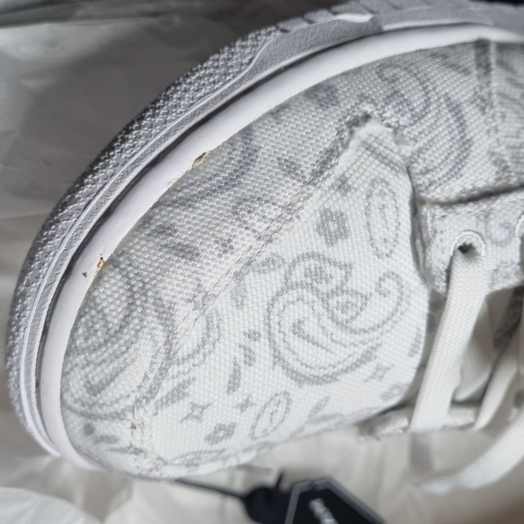 (W) Nike Dunk Low Essential White Paisley 착용 스타일 - 4