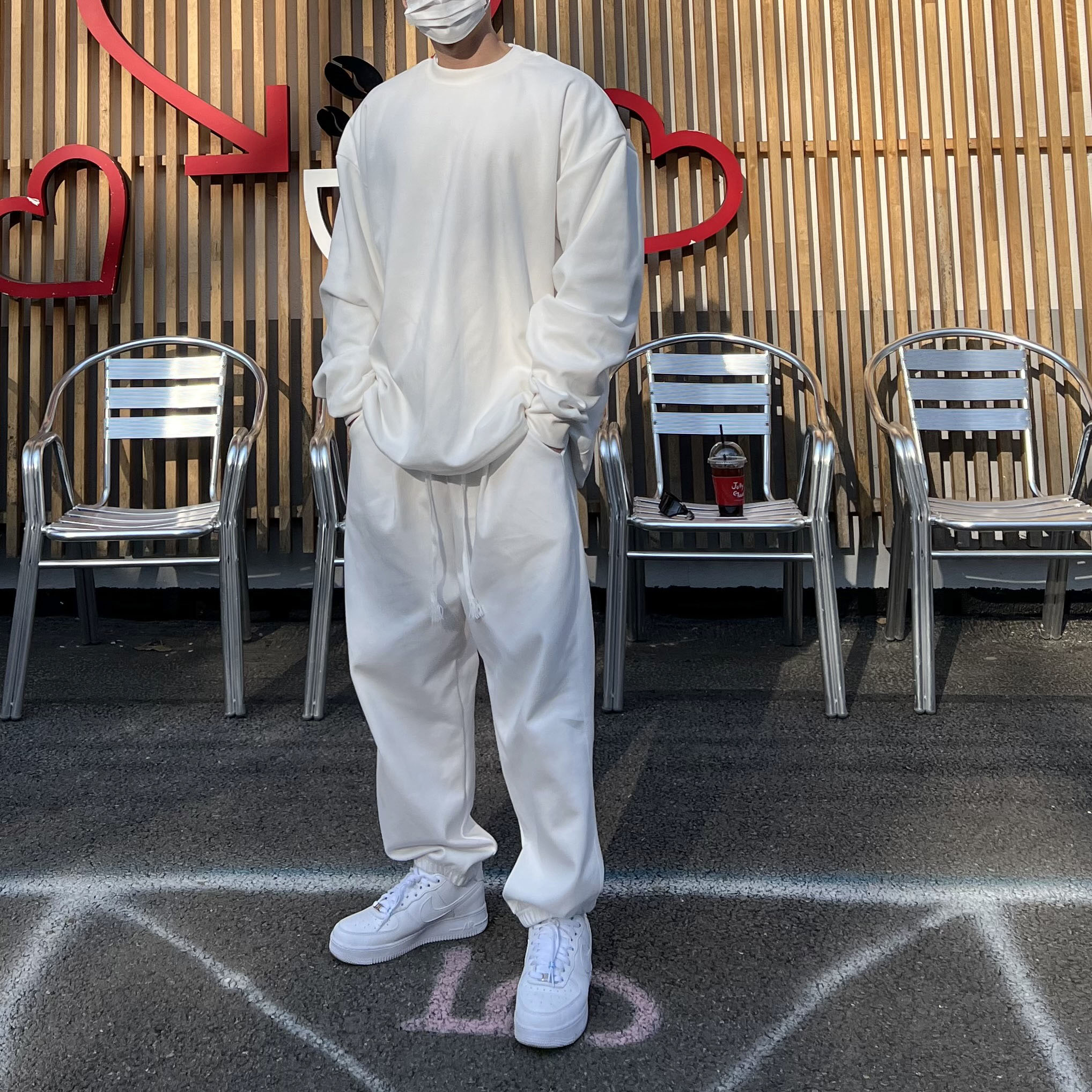 Nike x Drake Nocta Air Force 1 Low SP Certified Lover Boy White, Nike Air Force 1 '07 Low White 착용 스타일 - 1