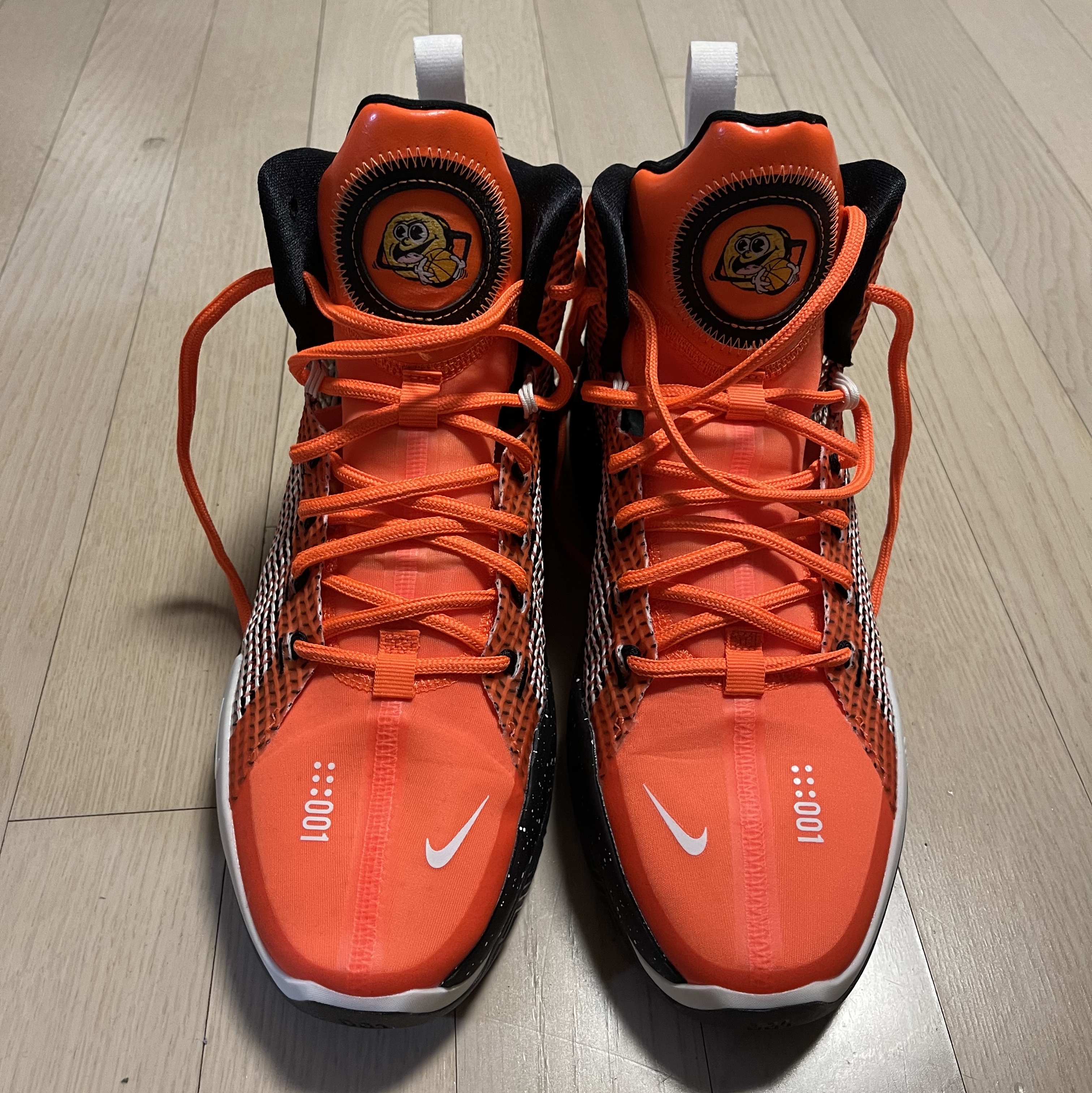 Nike Air Zoom GT Jump Total Orange 착용 스타일 - 1