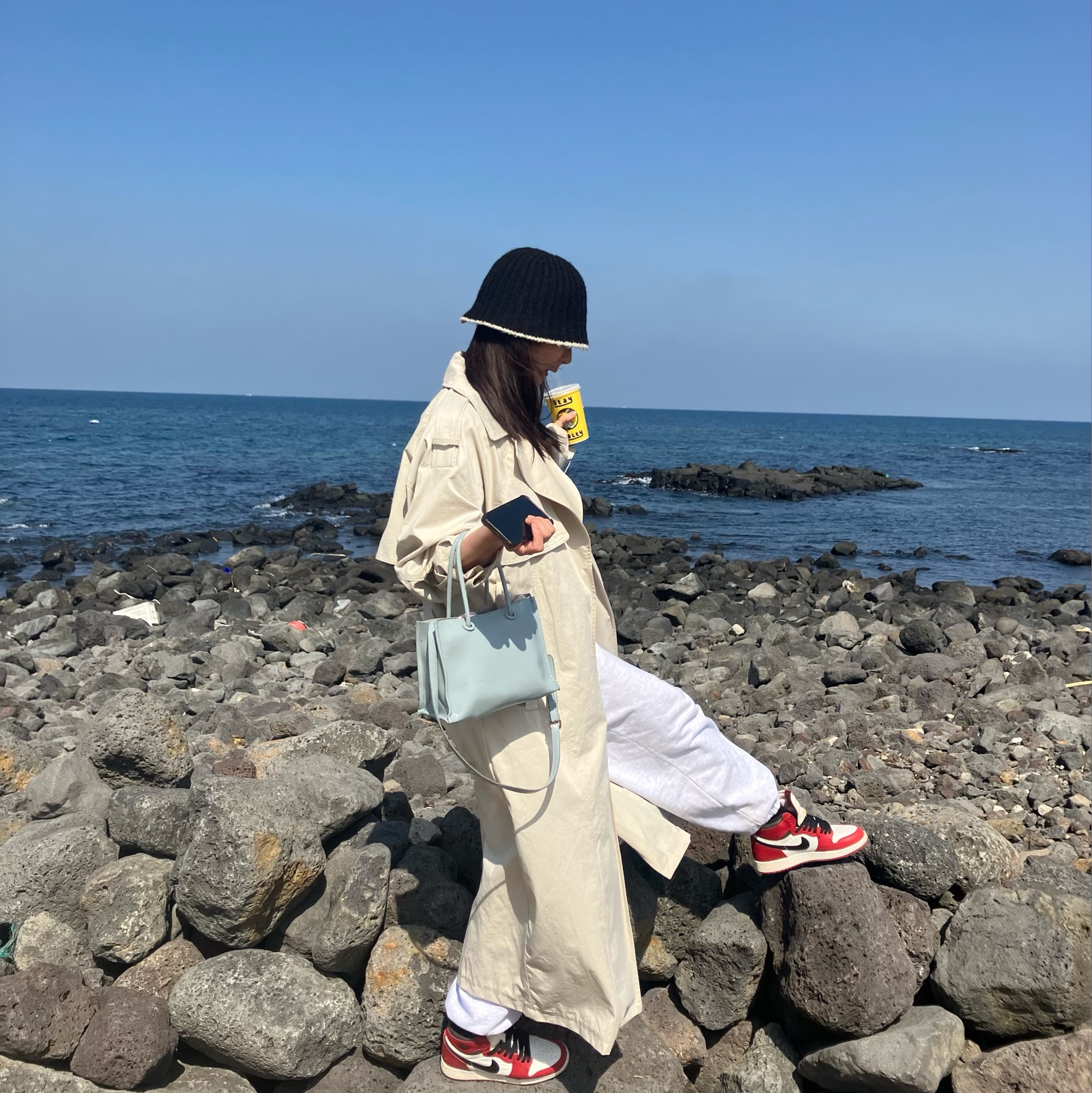 Jordan 1 Retro High OG Chicago 2022 착용 스타일 - 1