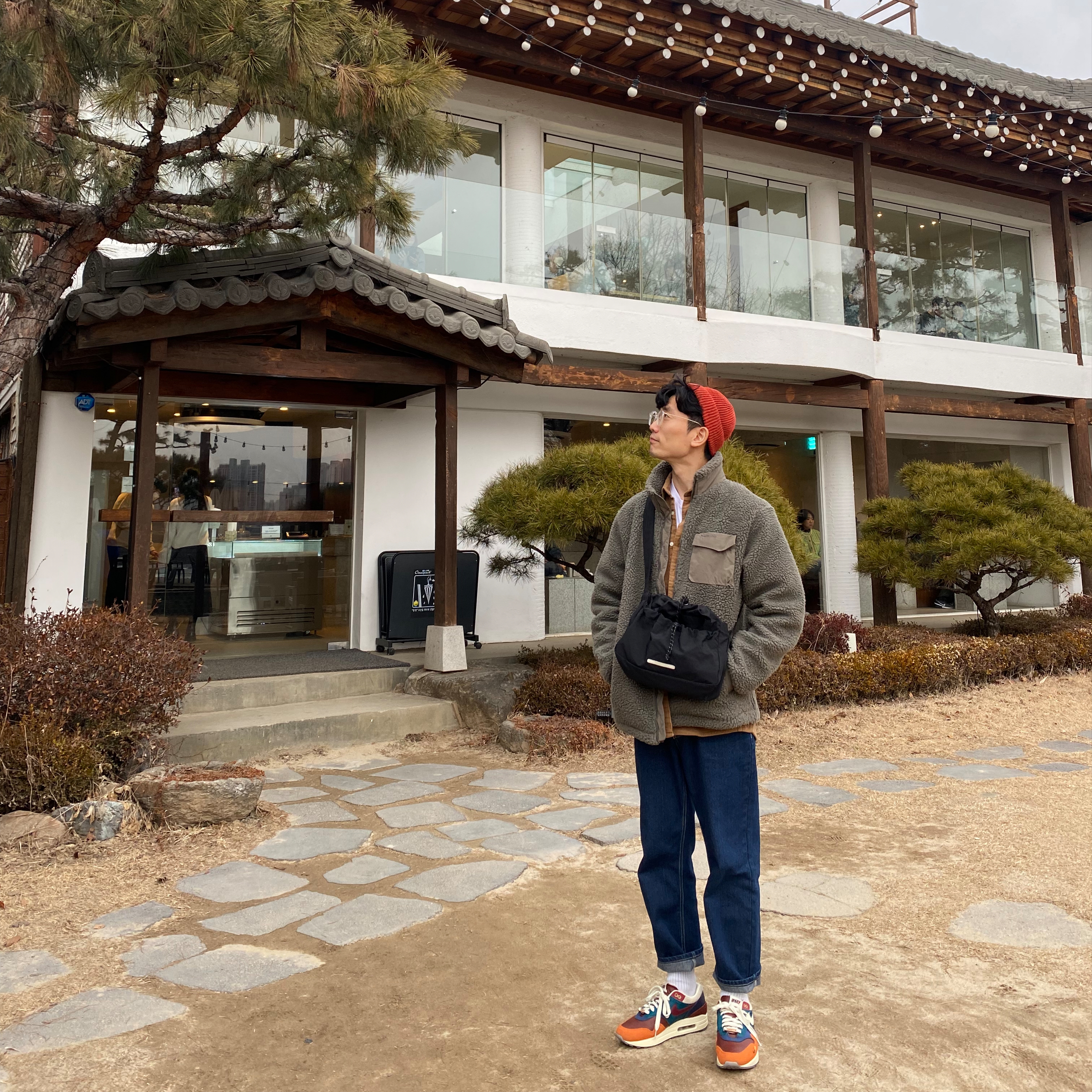 Nike x Kasina Air Max 1 SP Won-Ang Orange 착용 스타일