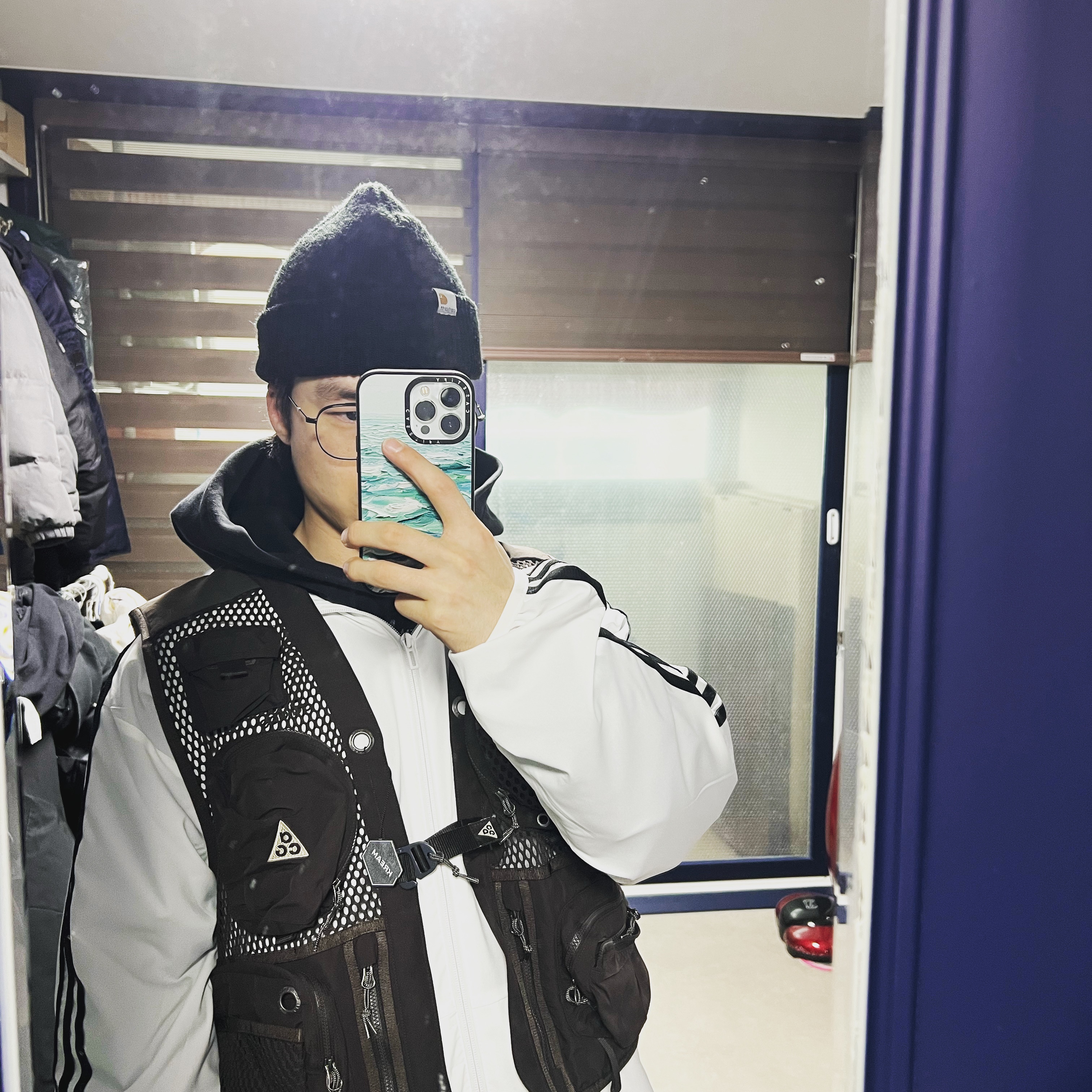 Nike ACG Buttles Vest Velvet Brown - Asia 착용 스타일