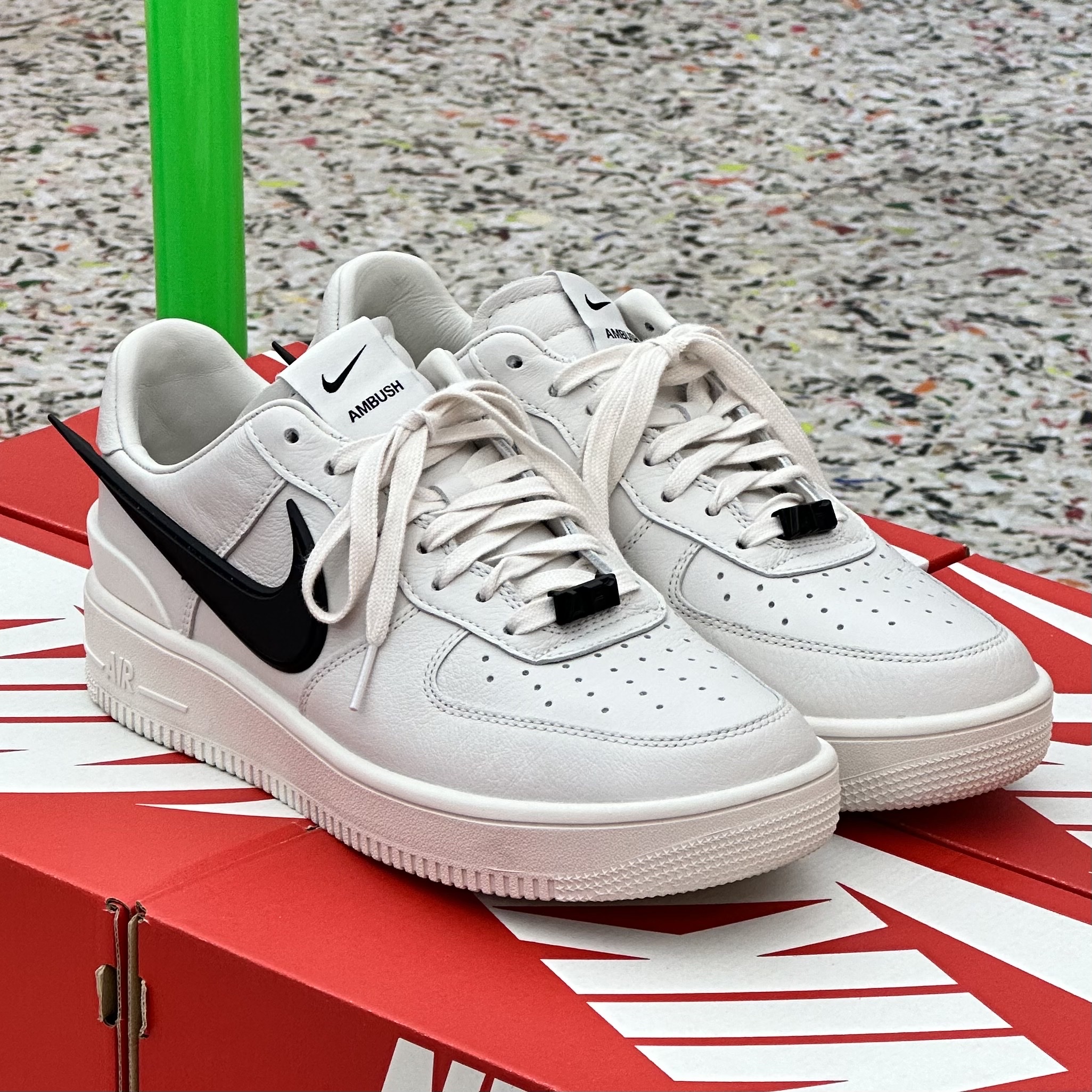 Nike x Ambush Air Force 1 Low SP Phantom 착용 스타일 - 2