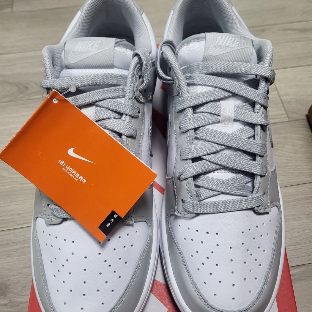 Nike Dunk Low Retro Grey Fog 착용 스타일 - 2
