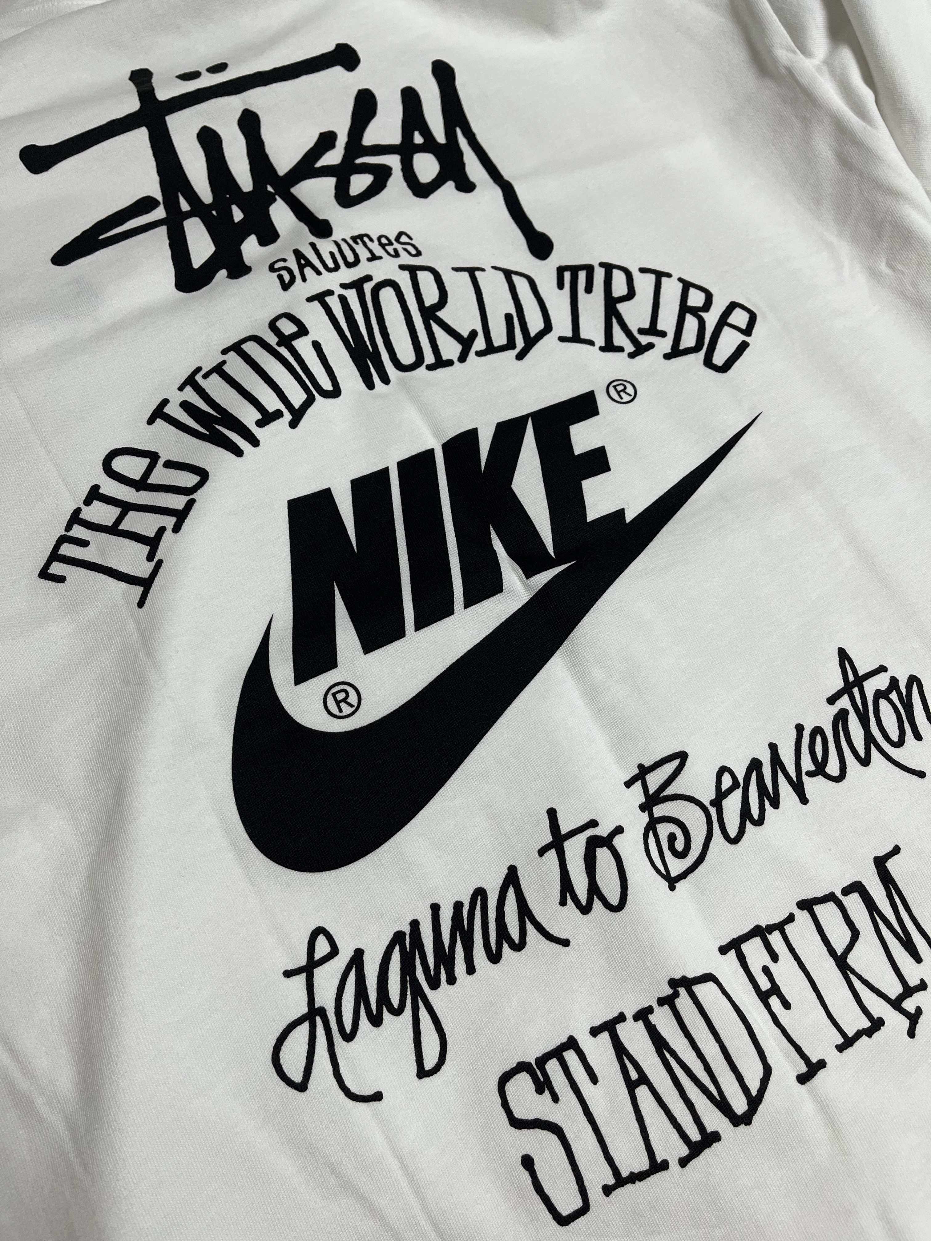 Nike x Stussy T-Shirt White (DV1774-100) 착용 스타일