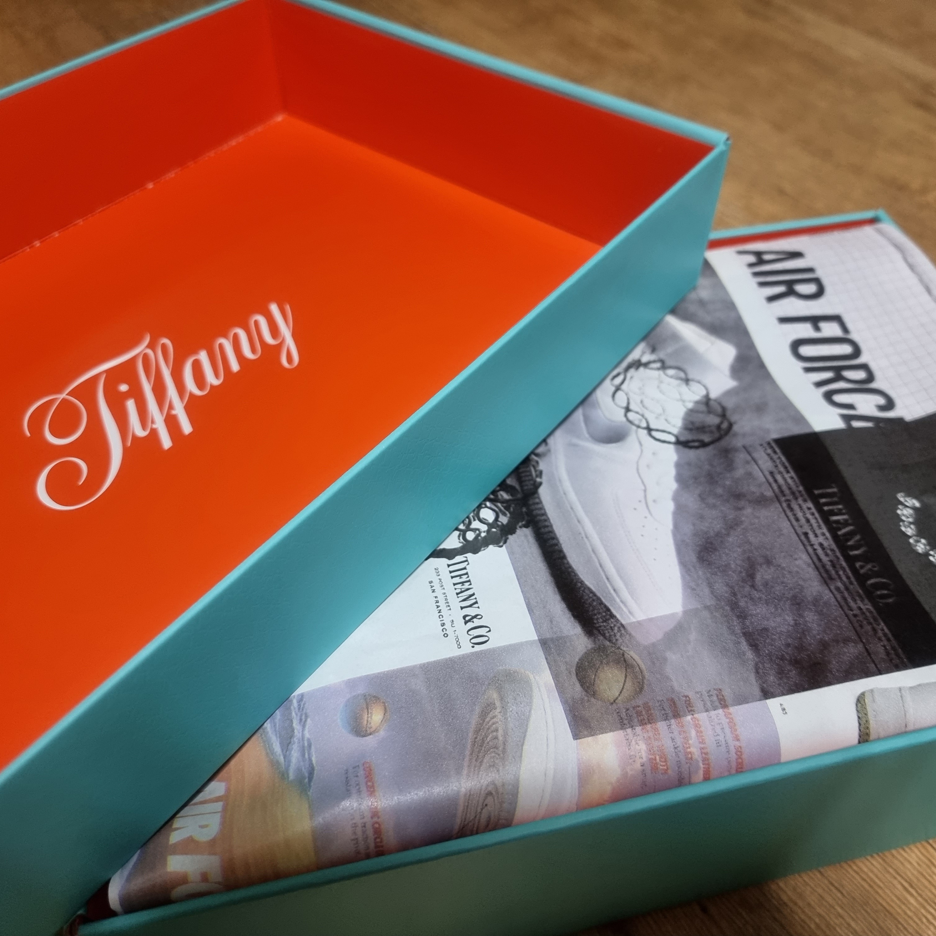 Nike x Tiffany & Co. Air Force 1 Low SP 1837 착용 스타일 - 2