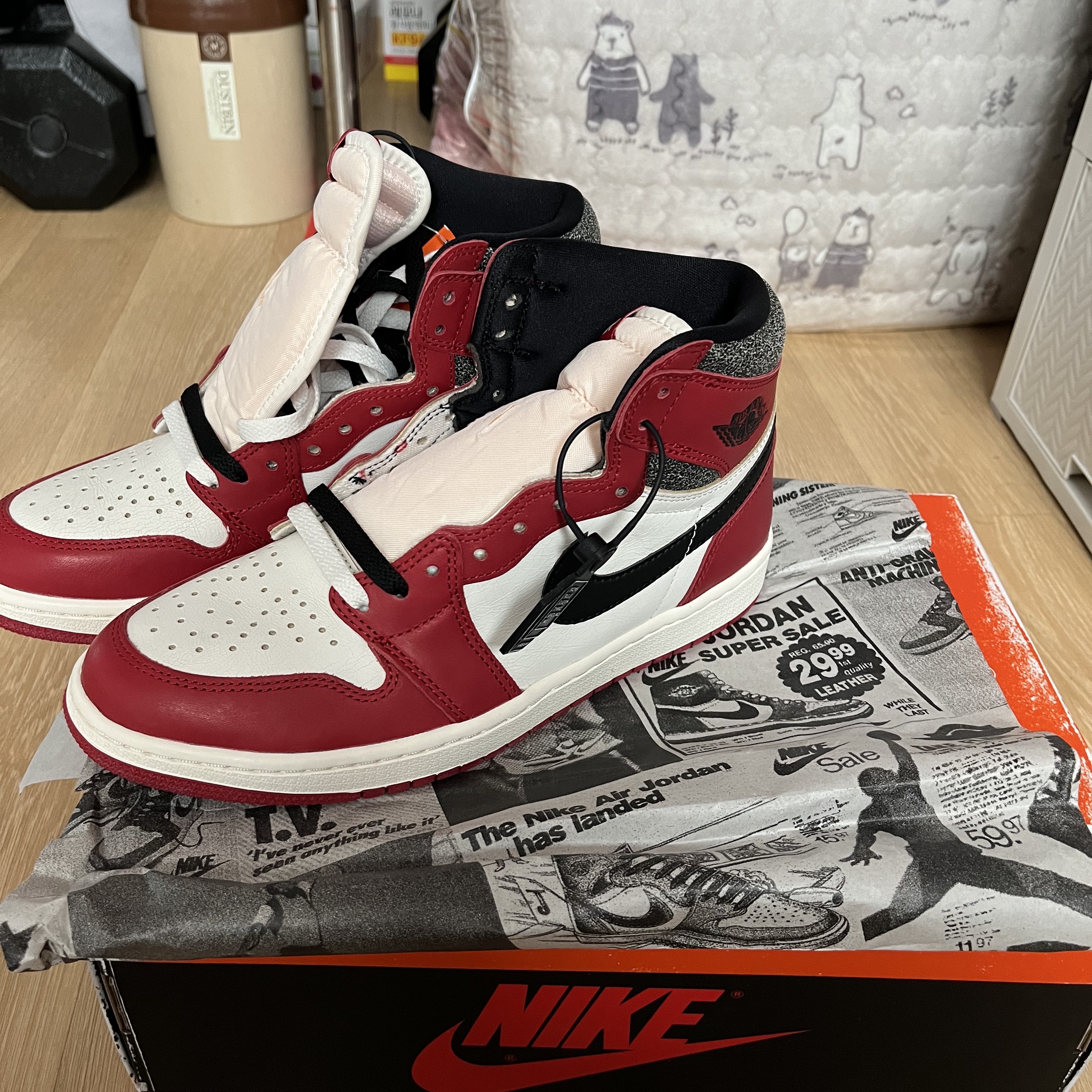 Jordan 1 Retro High OG Chicago 2022 착용 스타일 - 2