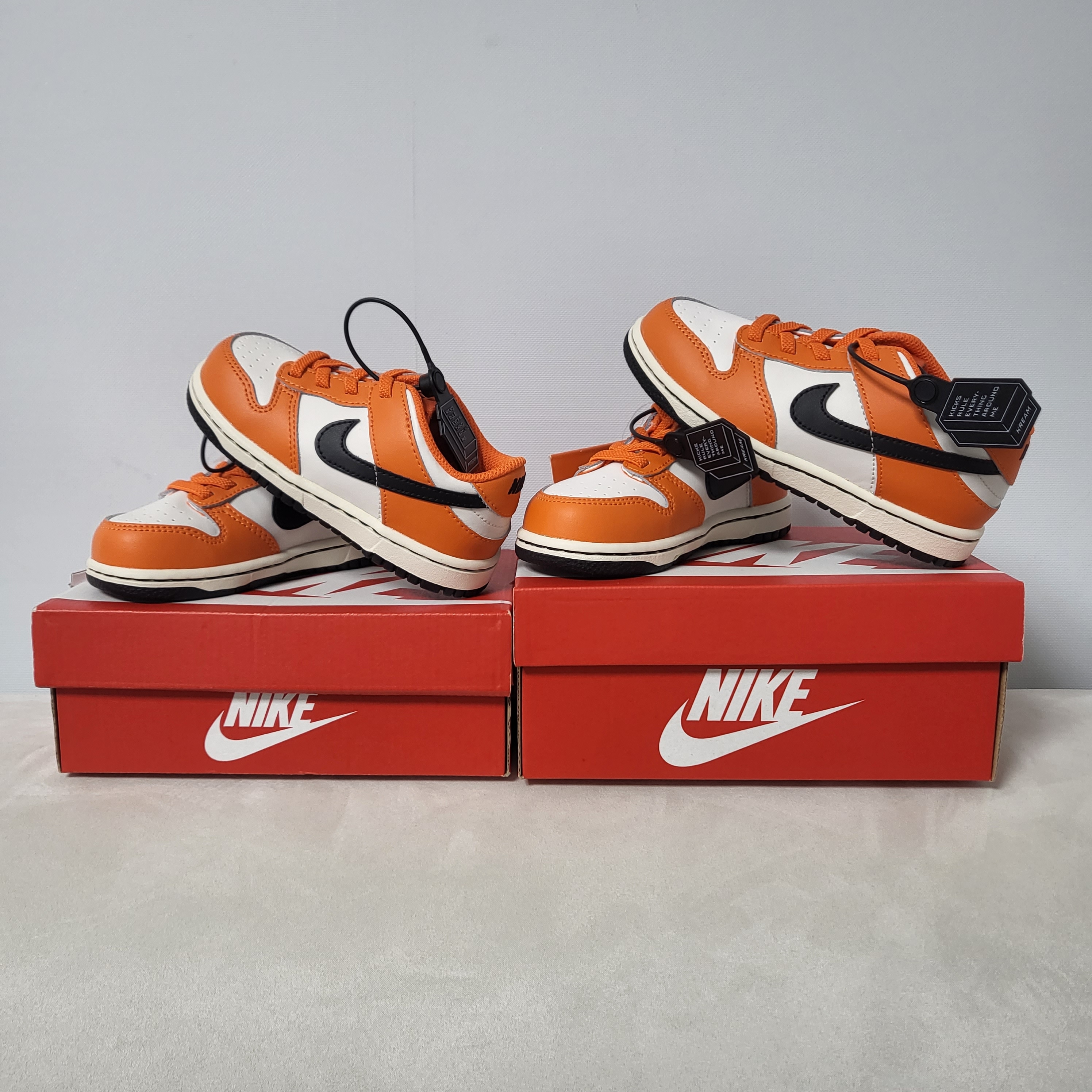 (TD) Nike Dunk Low Safety Orange 착용 스타일