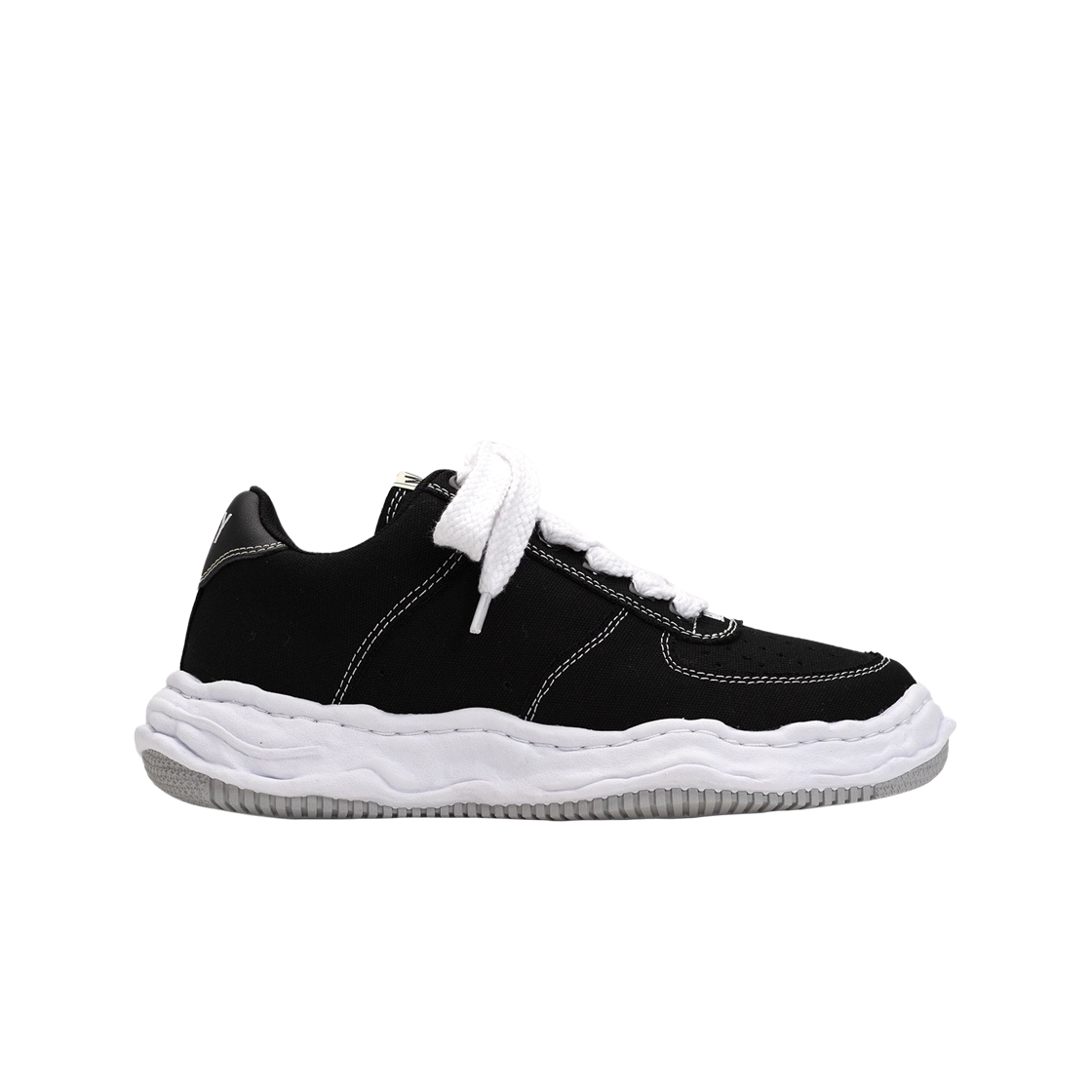 메종 미하라 야스히로 웨인 OG 솔 캔버스 로우탑 스니커즈 블랙(Maison Mihara Yasuhiro Wayne OG Sole Canvas Low-top Sneakers Black)