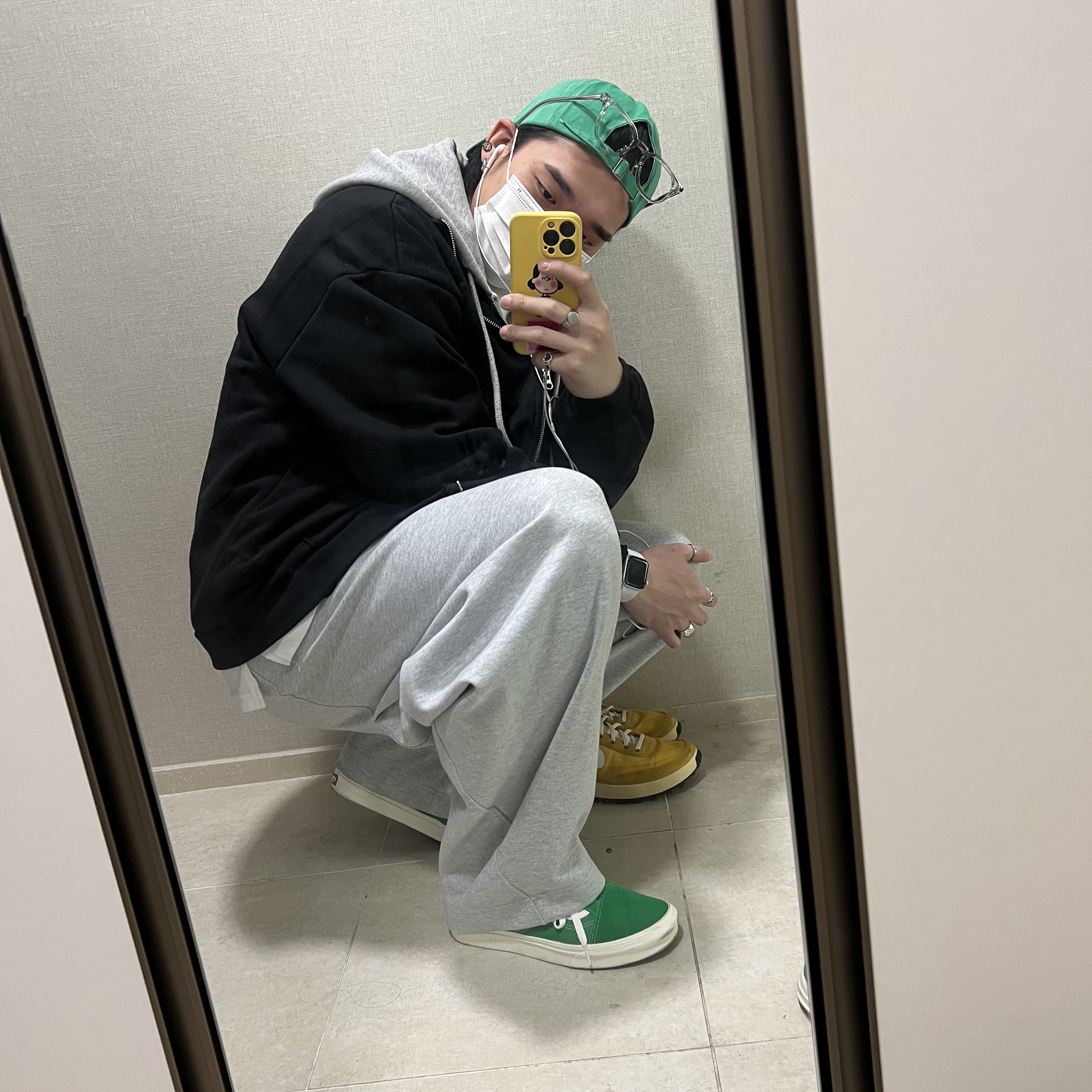 Nike x Tom Sachs General Purpose Shoe Archive, Zara x Ader Error Jogger Pants Grey 착용 스타일