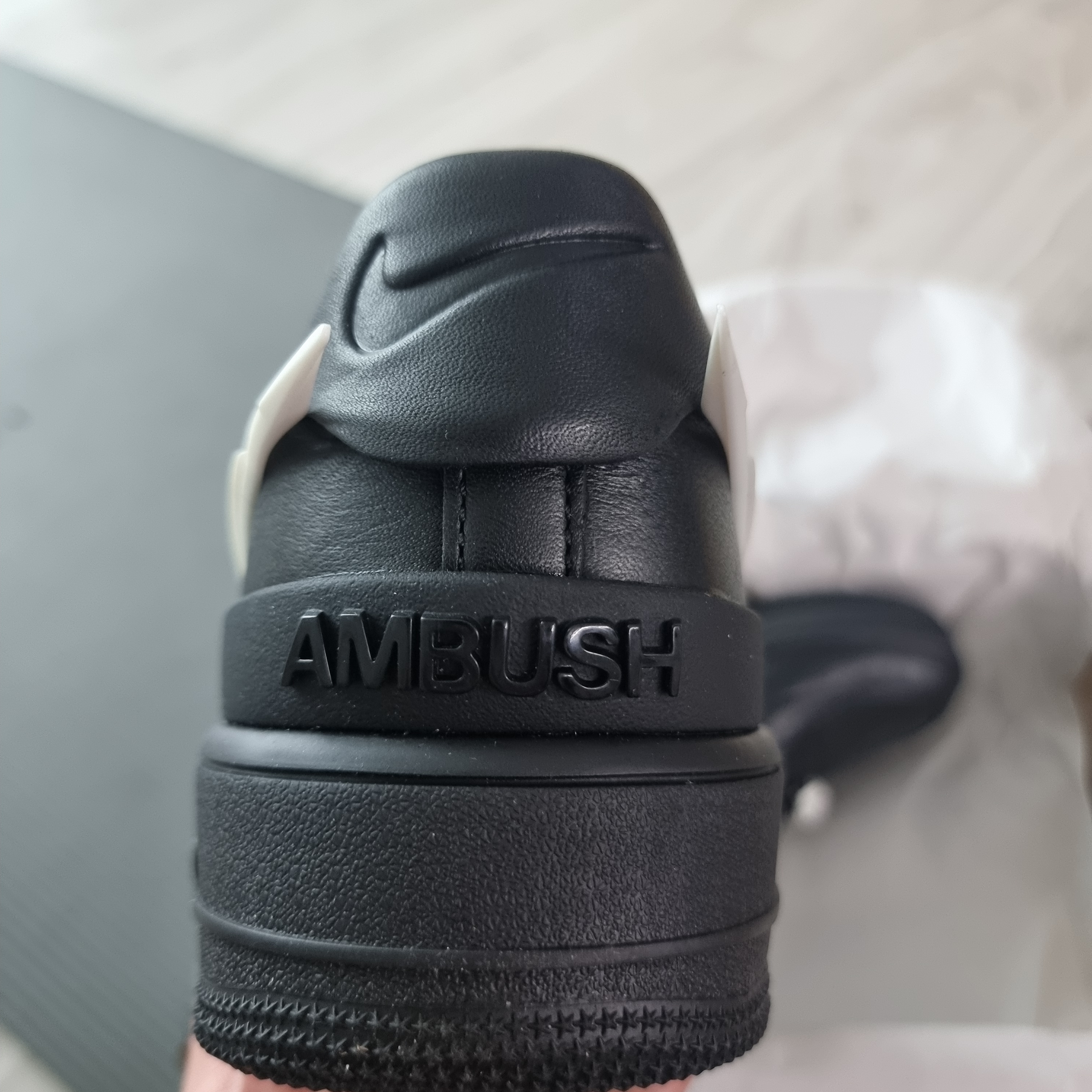 Nike x Ambush Air Force 1 Low SP Black 착용 스타일 - 4