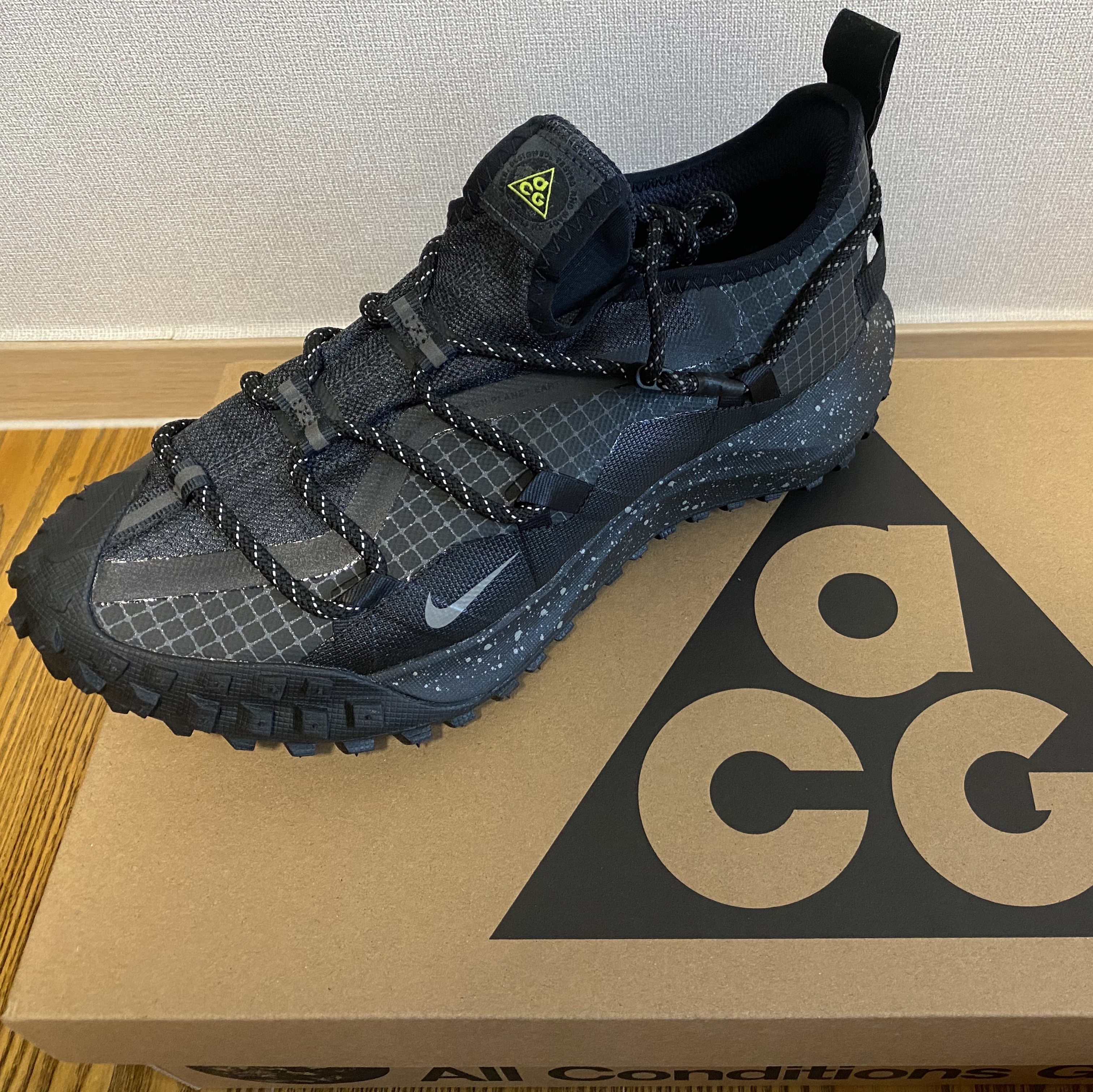Nike ACG Mountain Fly Low Gore-Tex SE Dark Smoke Grey 착용 스타일 - 2