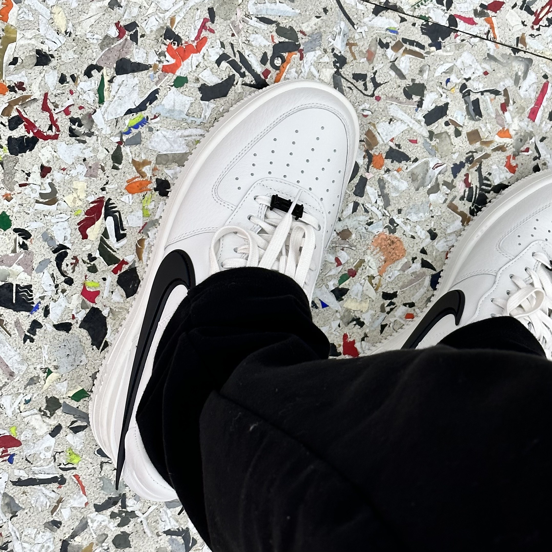 Nike x Ambush Air Force 1 Low SP Phantom 착용 스타일 - 1