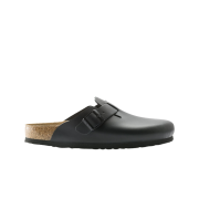 Birkenstock Boston Leather Black - Regular