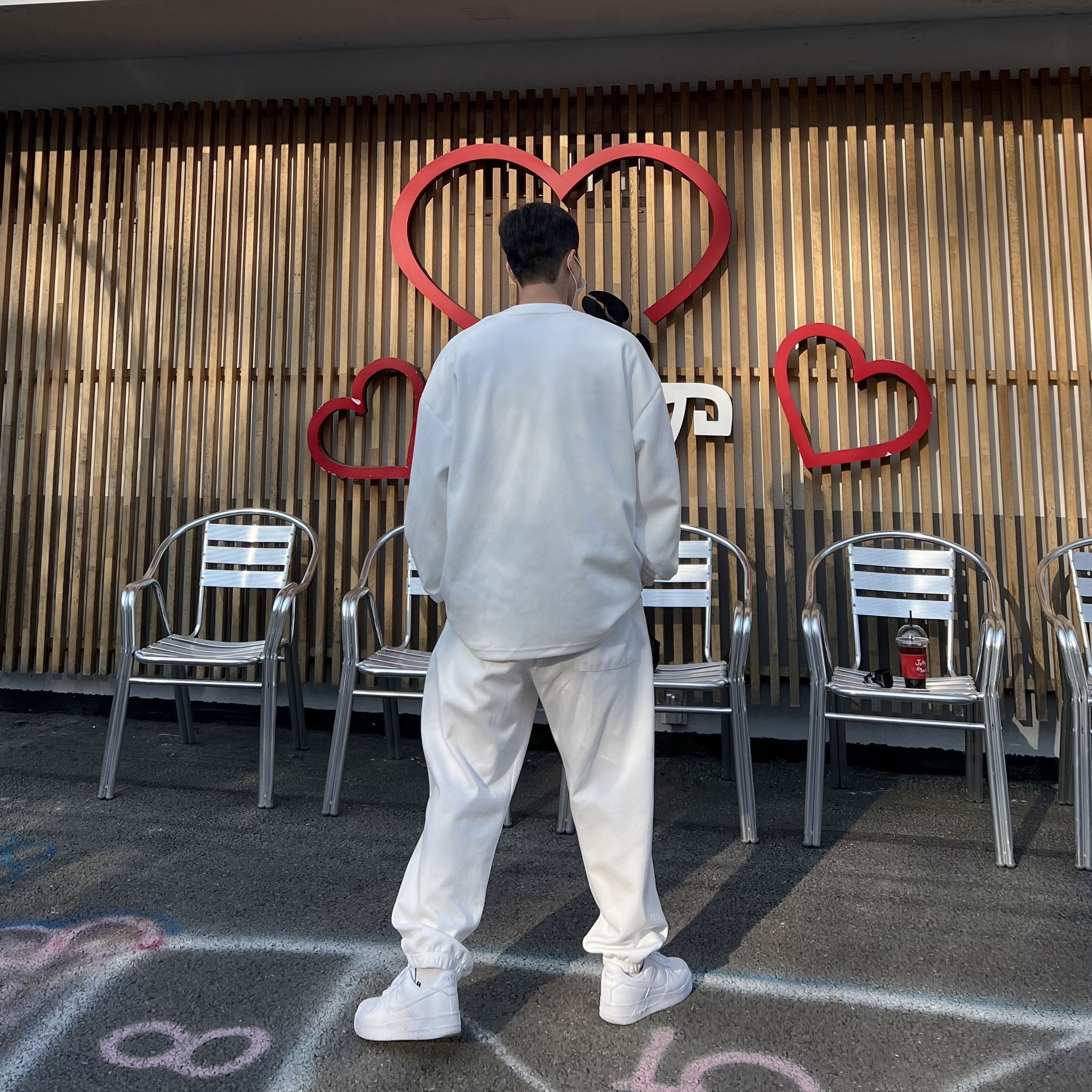 Nike x Drake Nocta Air Force 1 Low SP Certified Lover Boy White, Nike Air Force 1 '07 Low White 착용 스타일 - 2