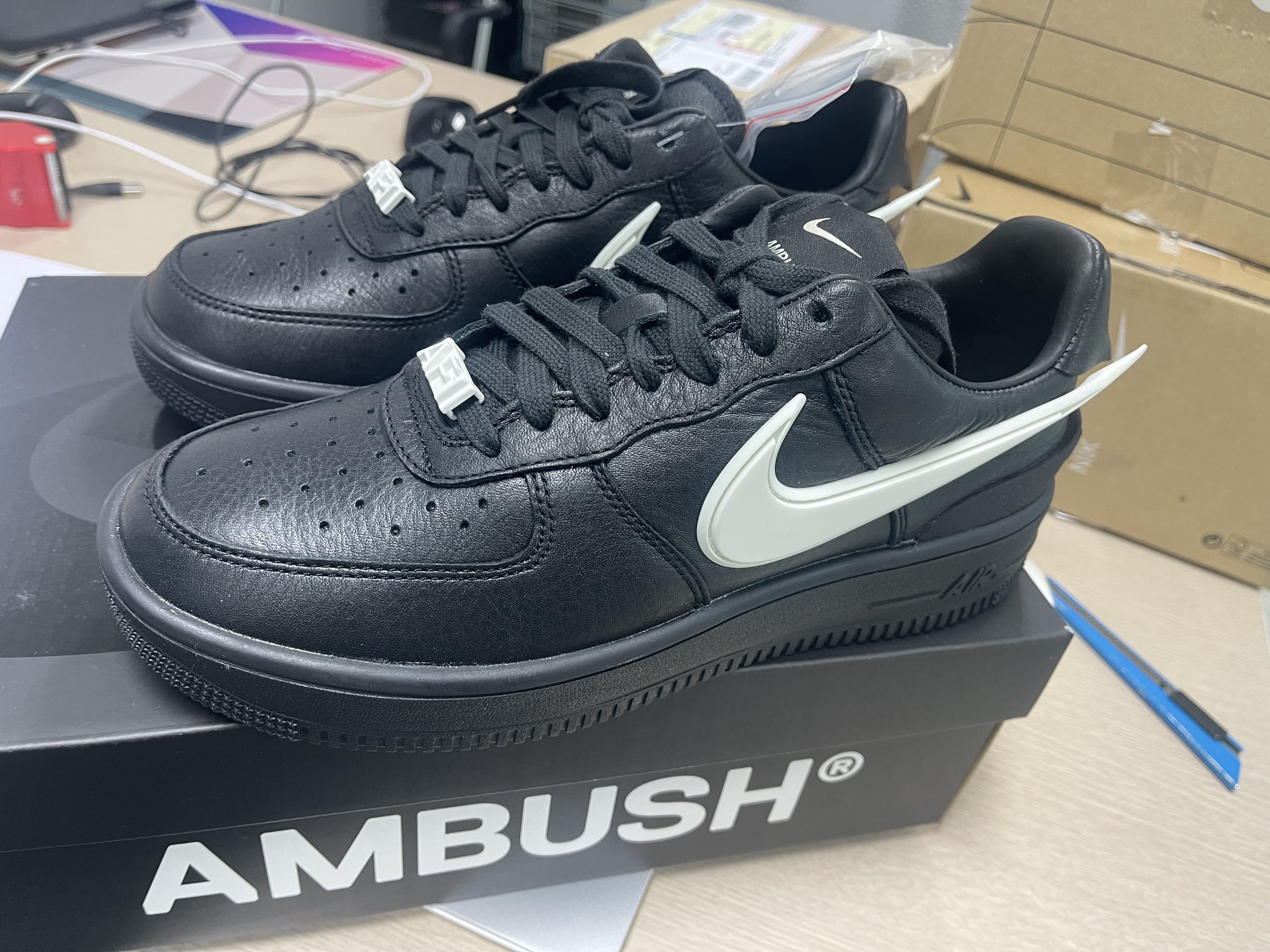 Nike x Ambush Air Force 1 Low SP Black 착용 스타일
