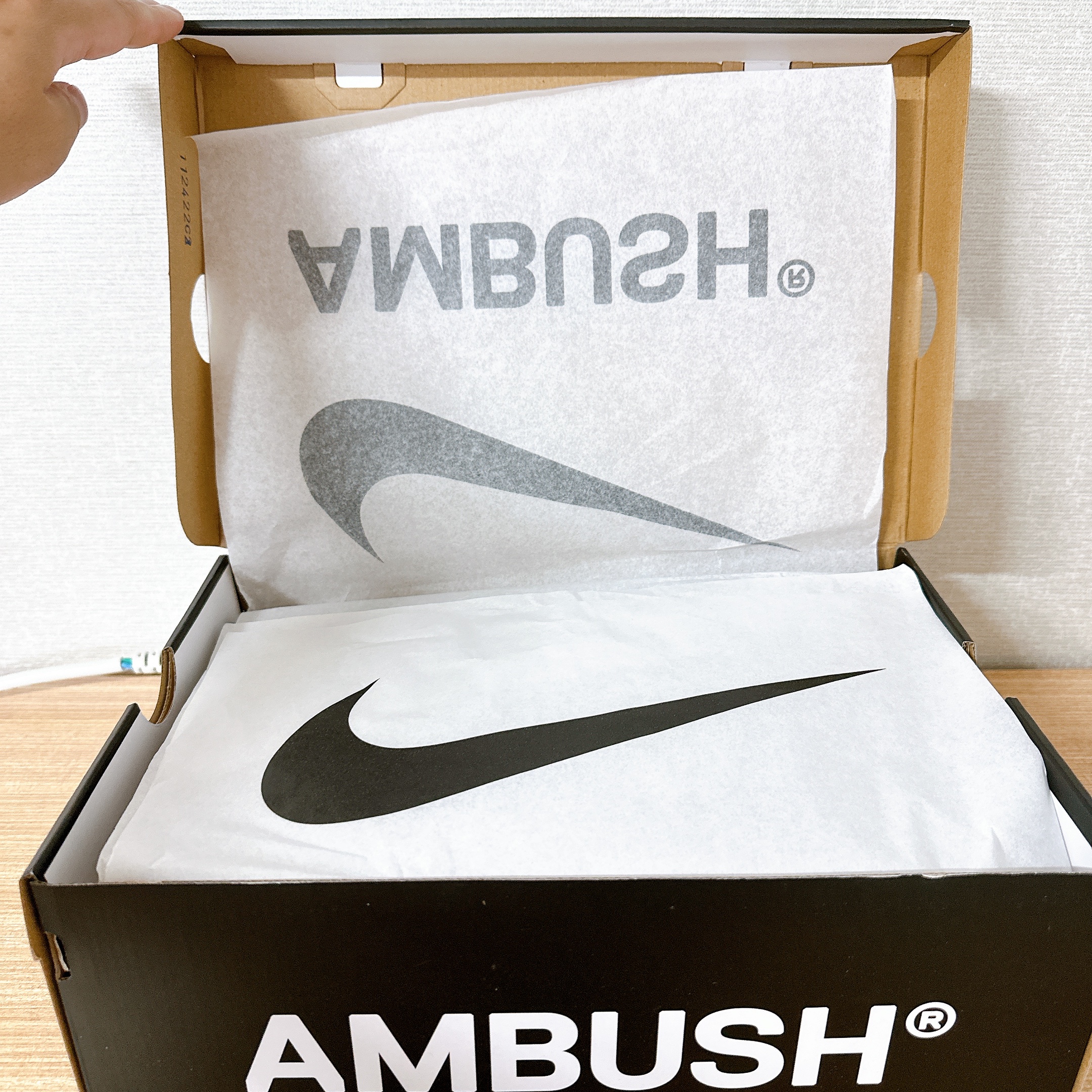 Nike x Ambush Air Force 1 Low SP Black 착용 스타일 - 5