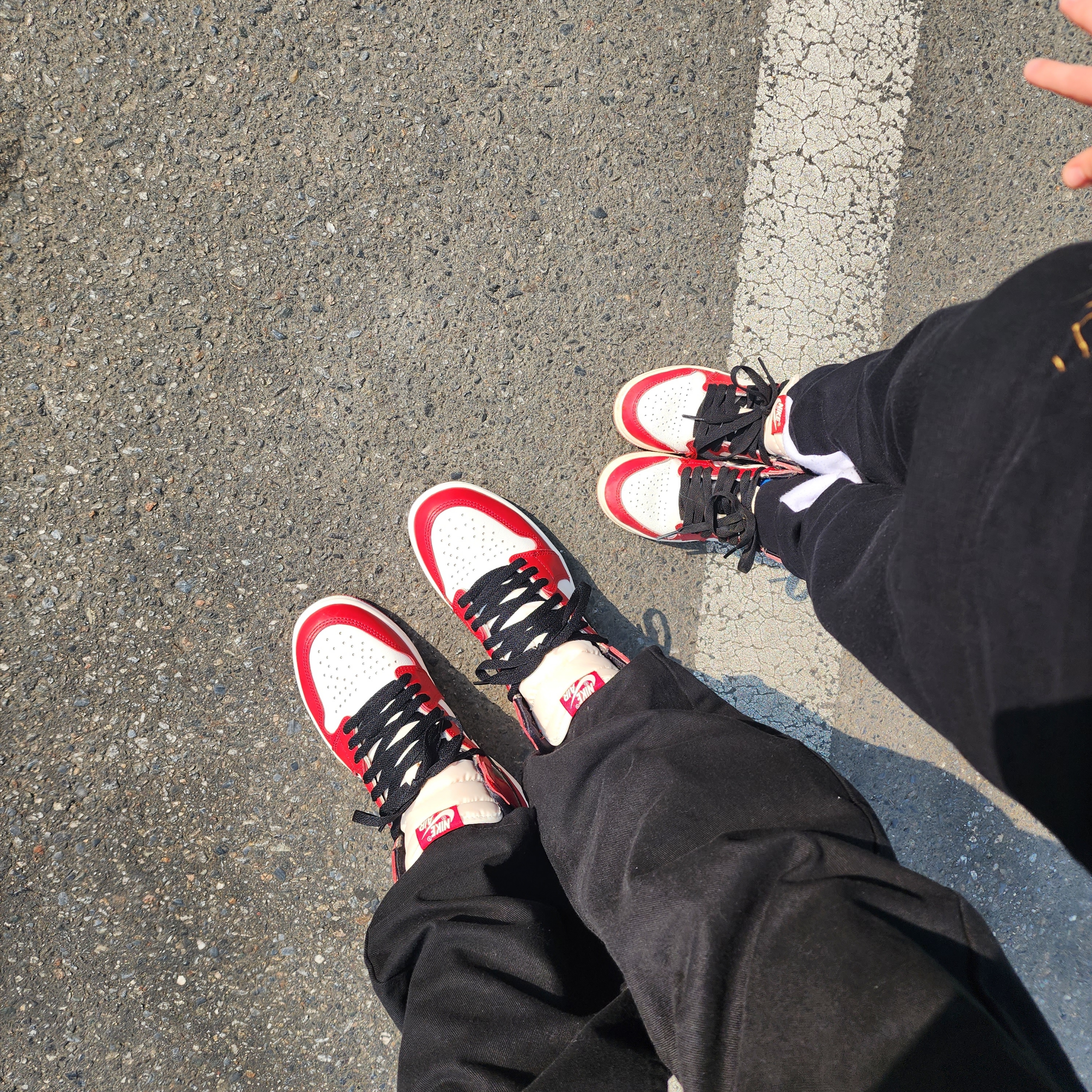 Jordan 1 Retro High OG Chicago 2022, (TD) Jordan 1 Retro High OG Chicago 2022 착용 스타일
