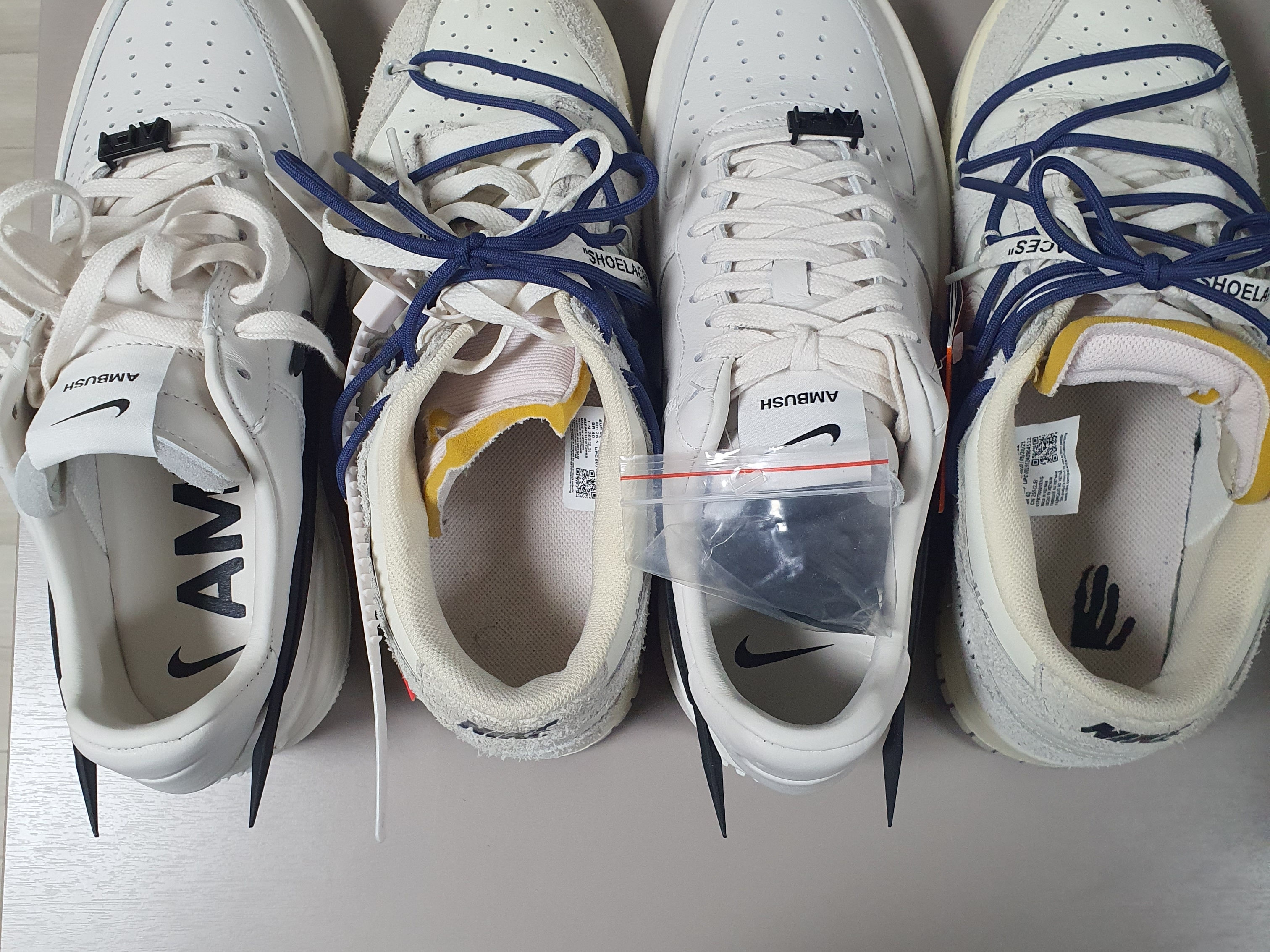 Nike x Ambush Air Force 1 Low SP Phantom, Nike x Ambush Air Force 1 Low SP Black 착용 스타일 - 2