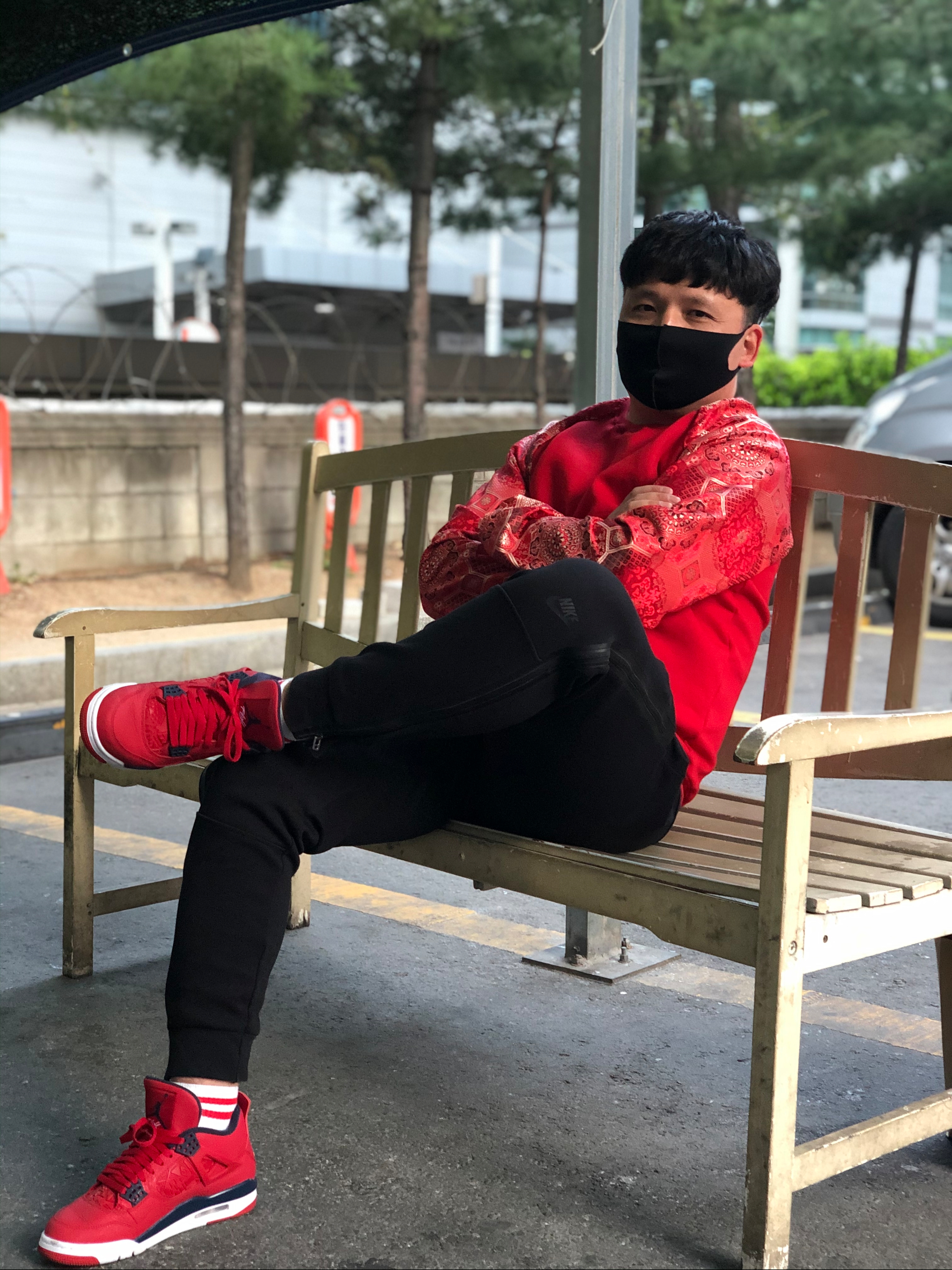 Jordan 4 Retro Fiba 2019 착용 스타일