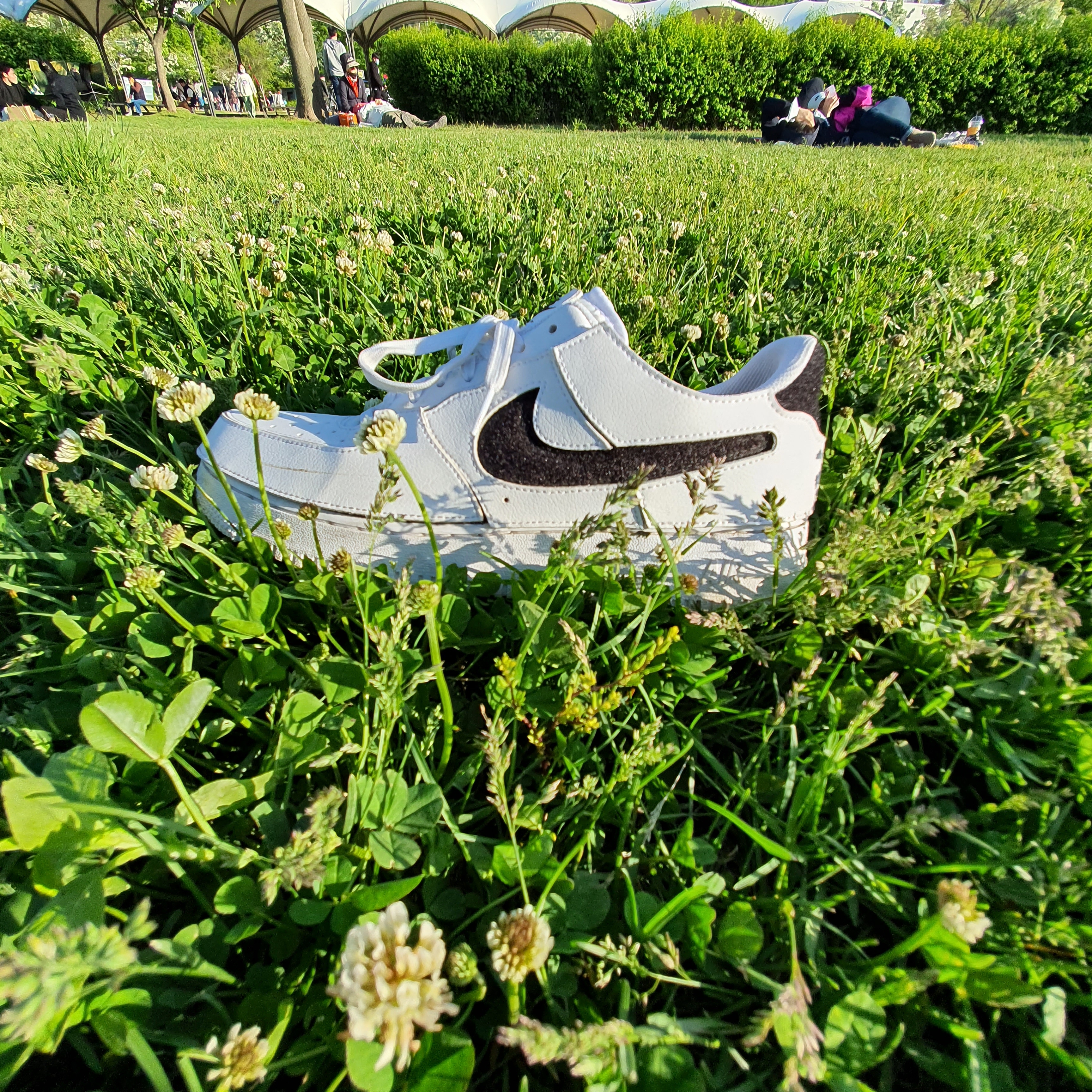 Nike Air Force 1/1 Cosmic Clay 착용 스타일
