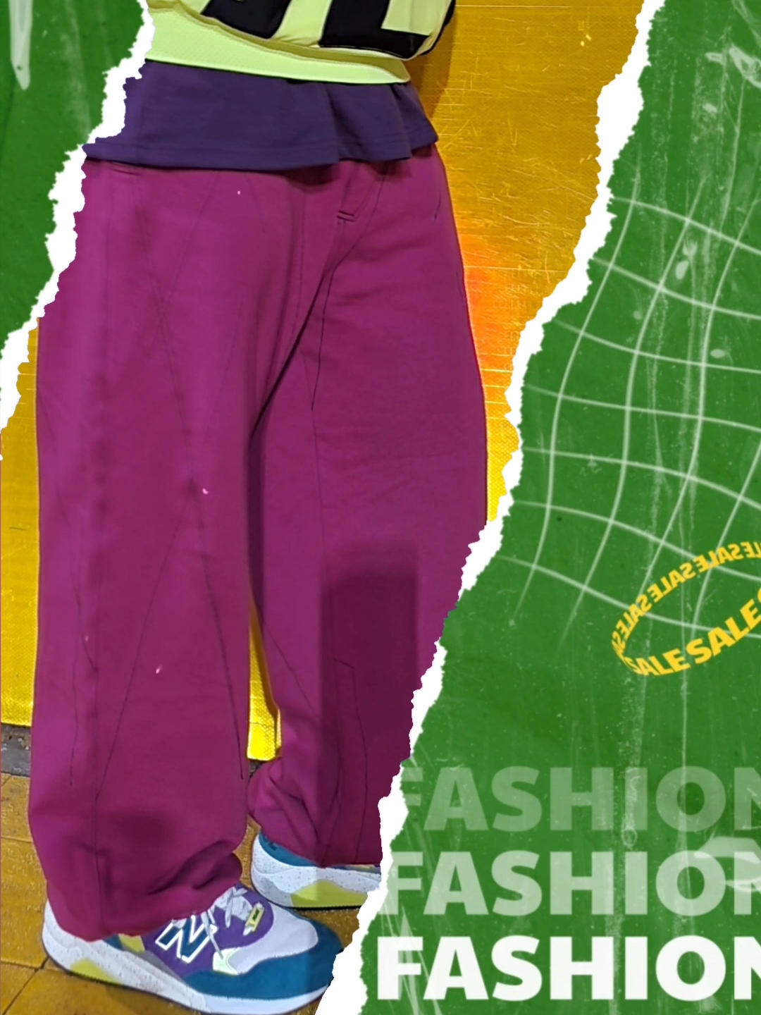 New Balance x Palace MT580 Shaded Spruce Pansy, Essentials x New Era Sized Cap Kelly Green 착용 스타일 - 4