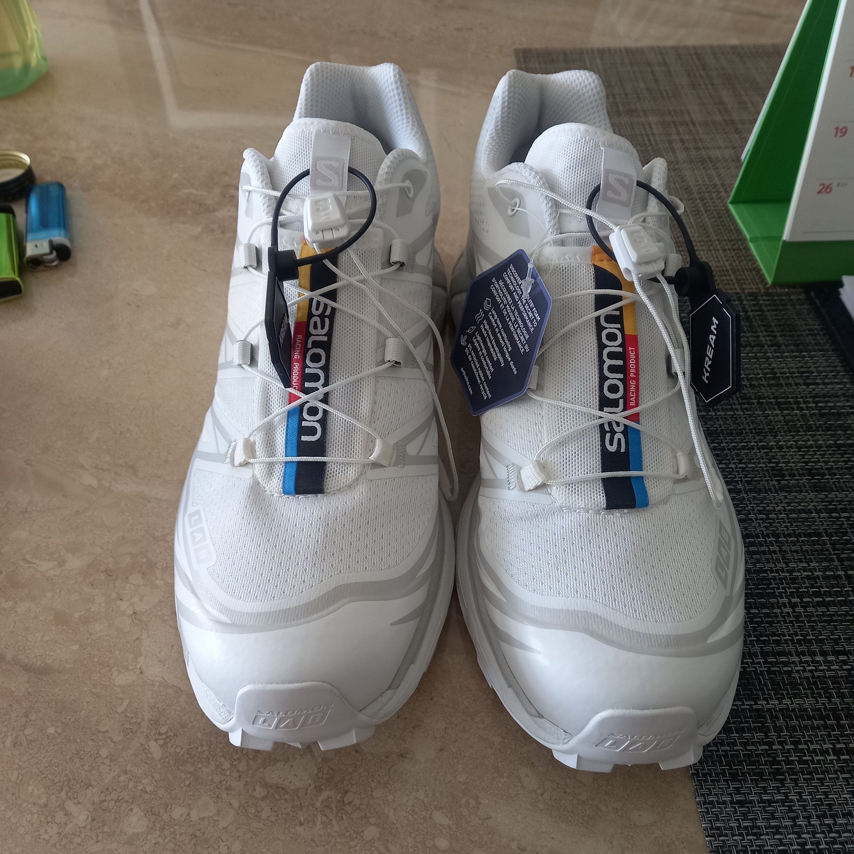 Salomon XT-6 ADV White 착용 스타일 - 1