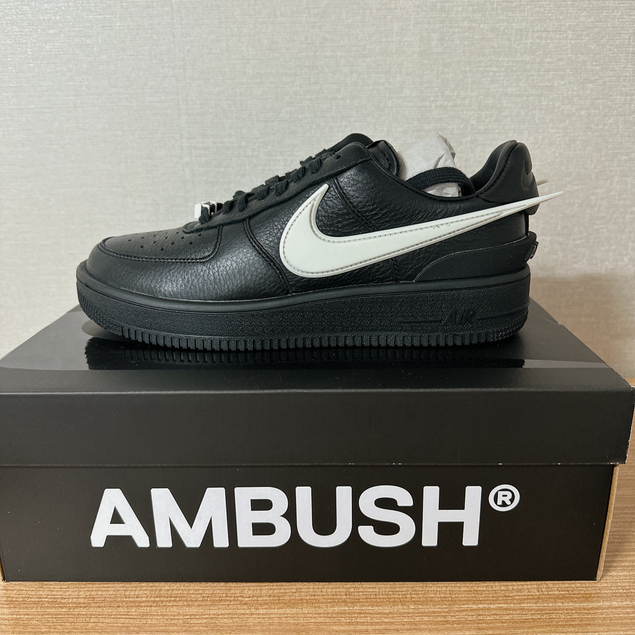 Nike x Ambush Air Force 1 Low SP Black 착용 스타일 - 3