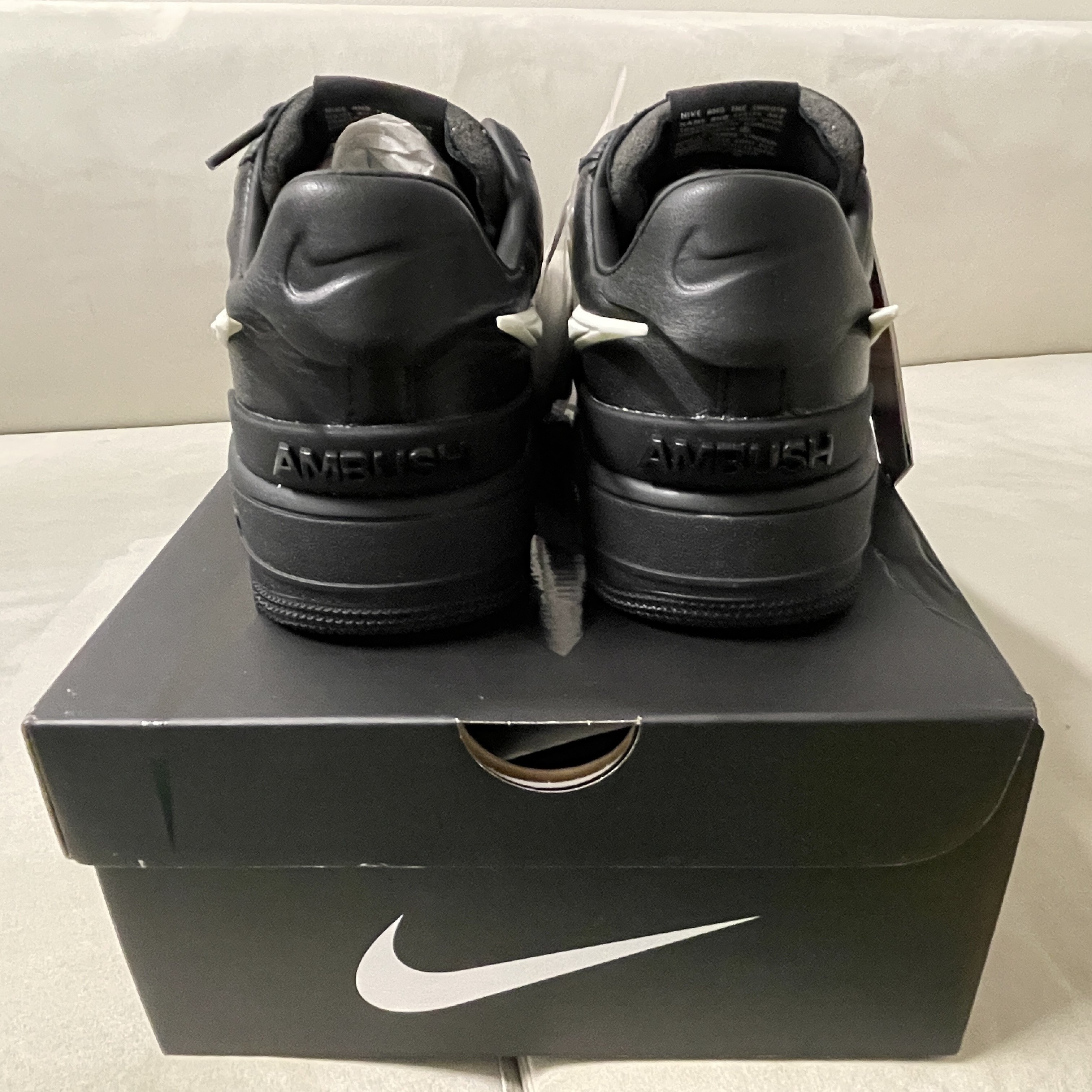 Nike x Ambush Air Force 1 Low SP Black 착용 스타일 - 3