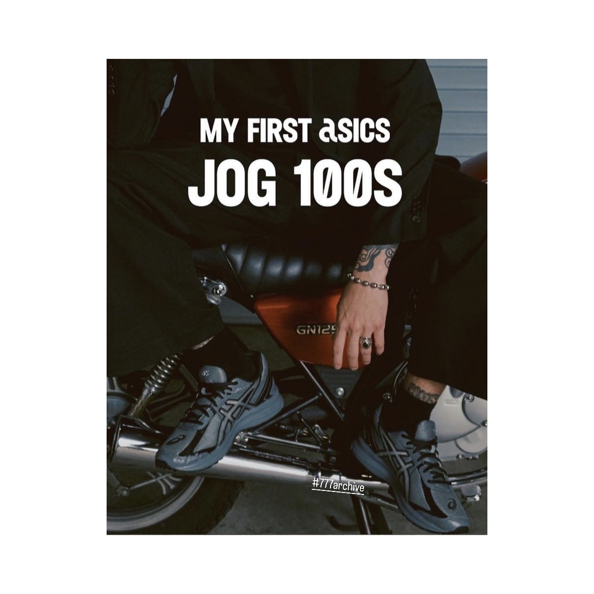 Asics Jog 100 S Steel Grey - 2E Wide 착용 스타일 - 5