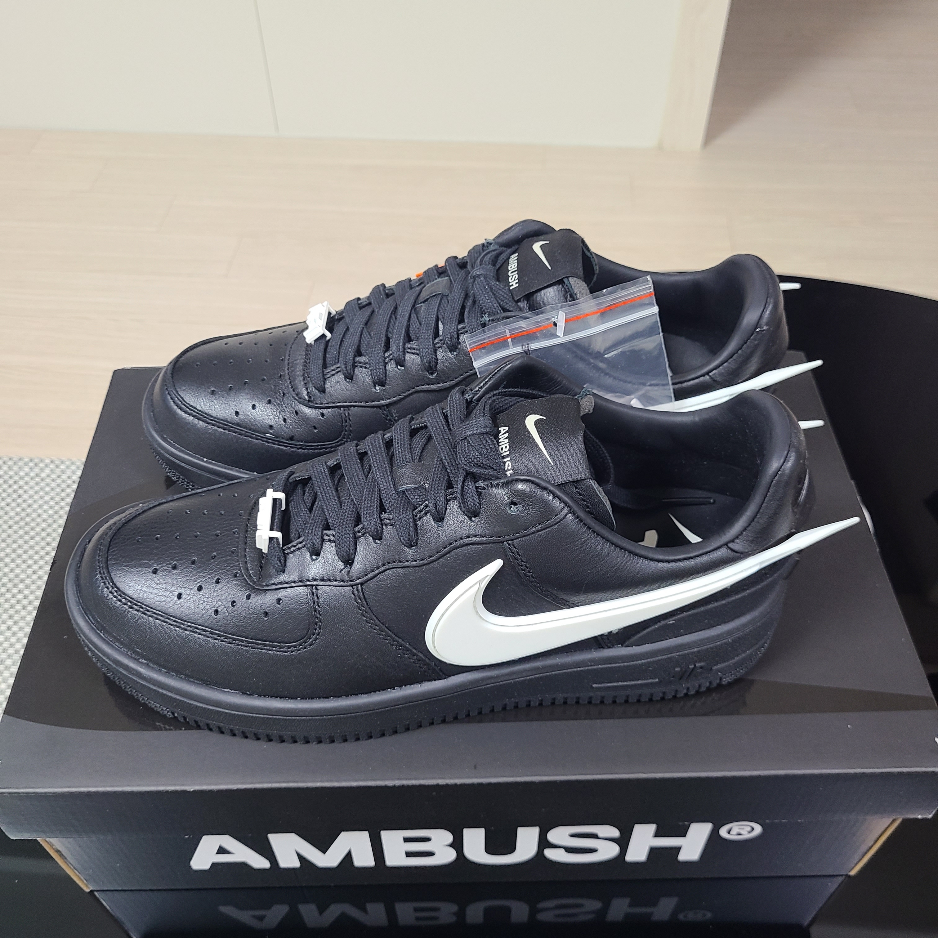 Nike x Ambush Air Force 1 Low SP Black 착용 스타일