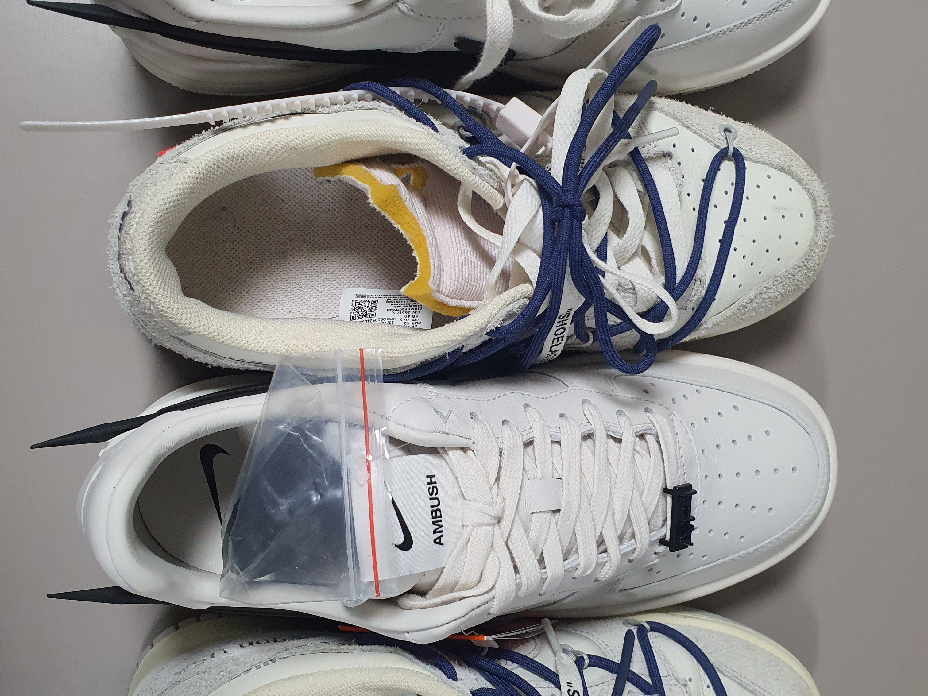 Nike x Ambush Air Force 1 Low SP Phantom, Nike x Ambush Air Force 1 Low SP Black 착용 스타일 - 5