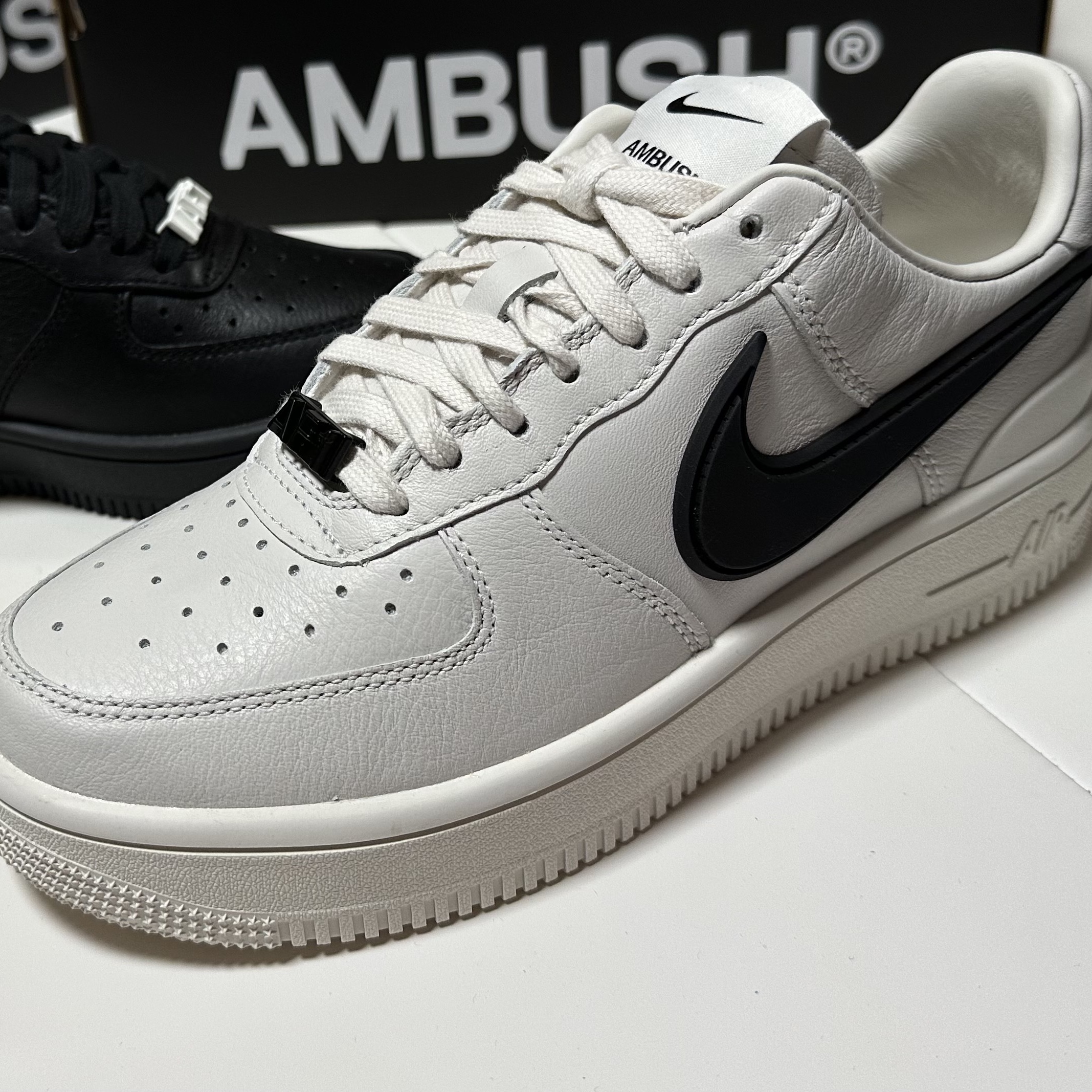 Nike x Ambush Air Force 1 Low SP Phantom, Nike x Ambush Air Force 1 Low SP Black 착용 스타일 - 4