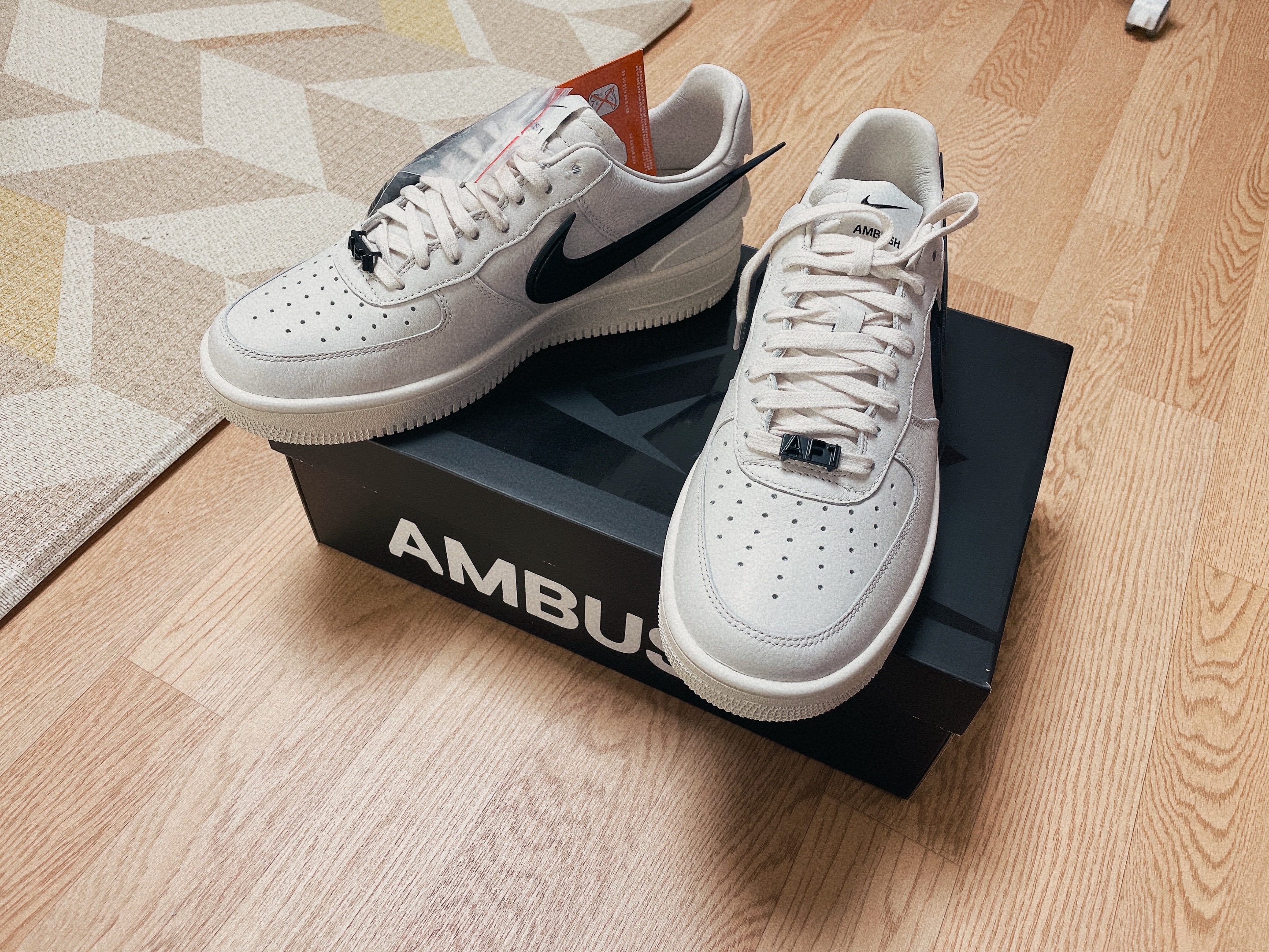 Nike x Ambush Air Force 1 Low SP Phantom 착용 스타일 - 1