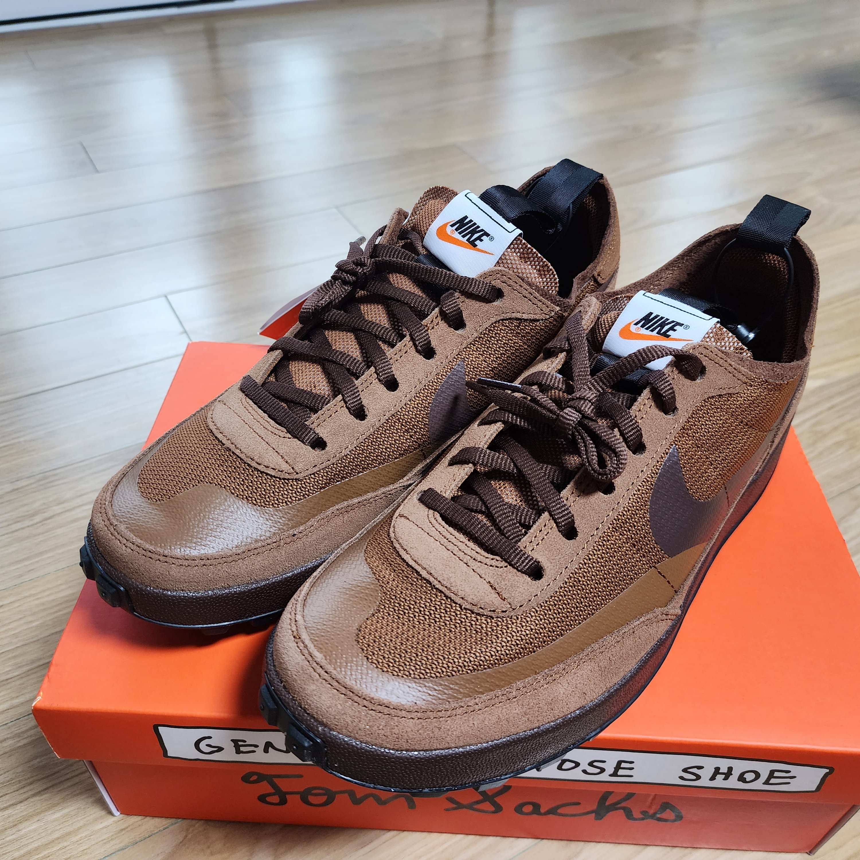 Nike x Tom Sachs General Purpose Shoe Brown 착용 스타일 - 2