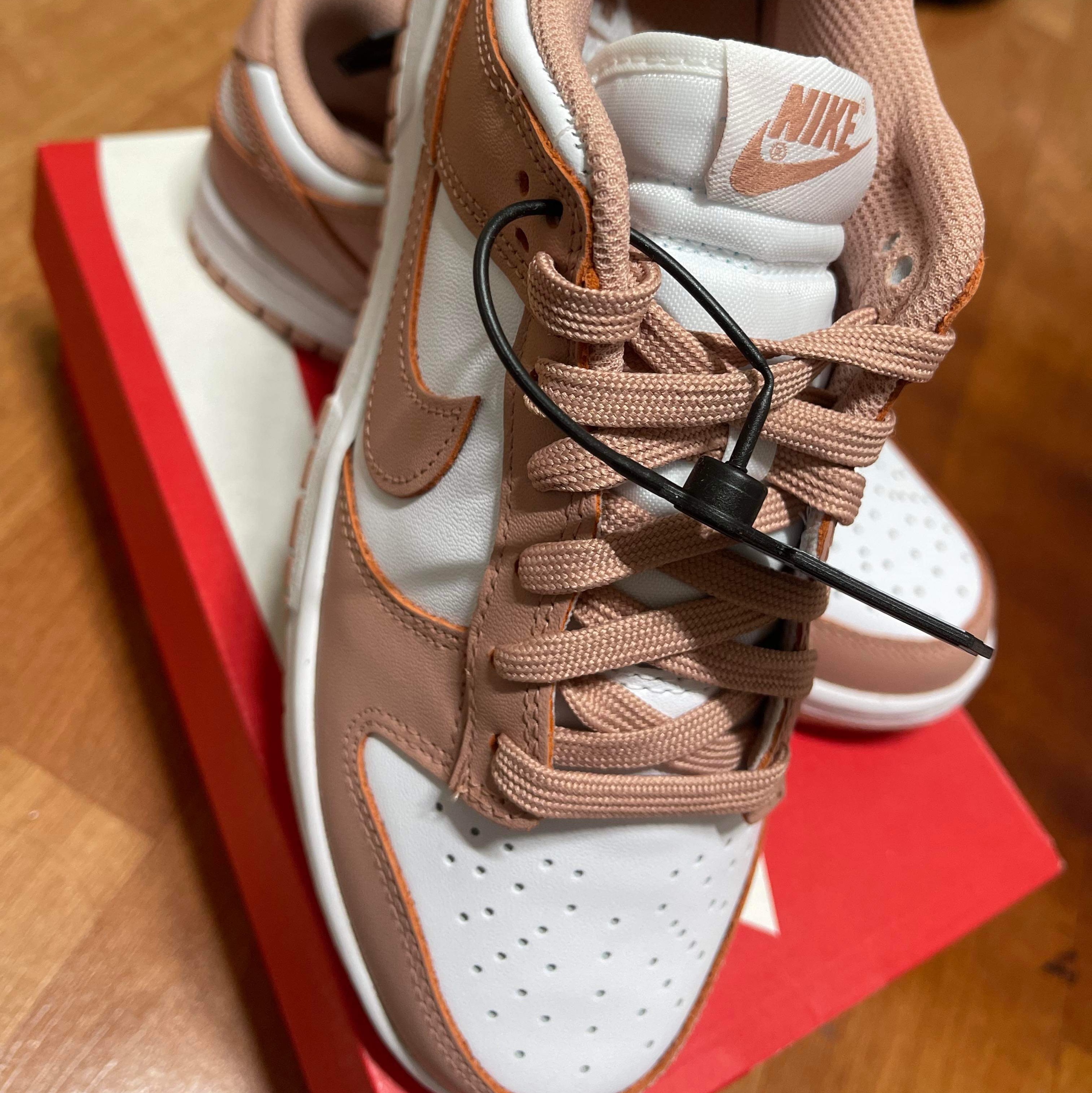 (W) Nike Dunk Low Rose Whisper 착용 스타일