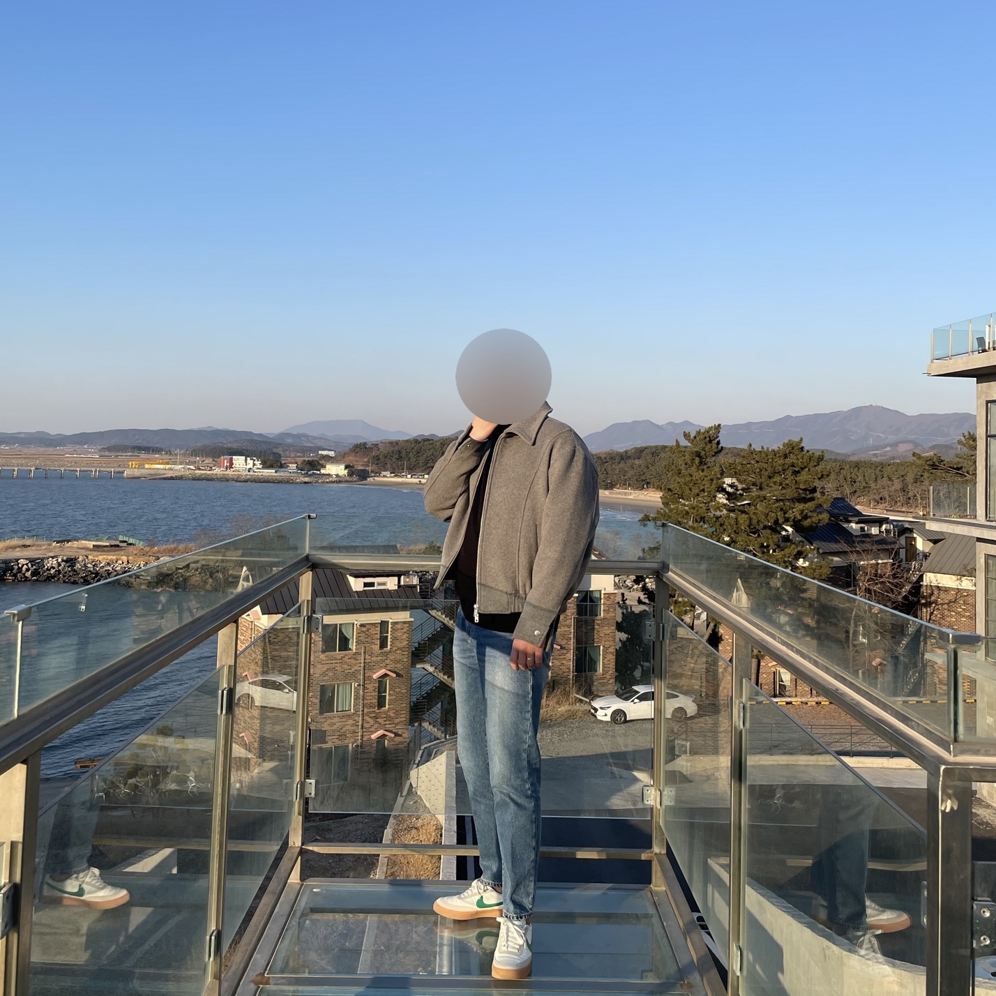 Nike x J.Crew Killshot 2 Lucid Green 착용 스타일