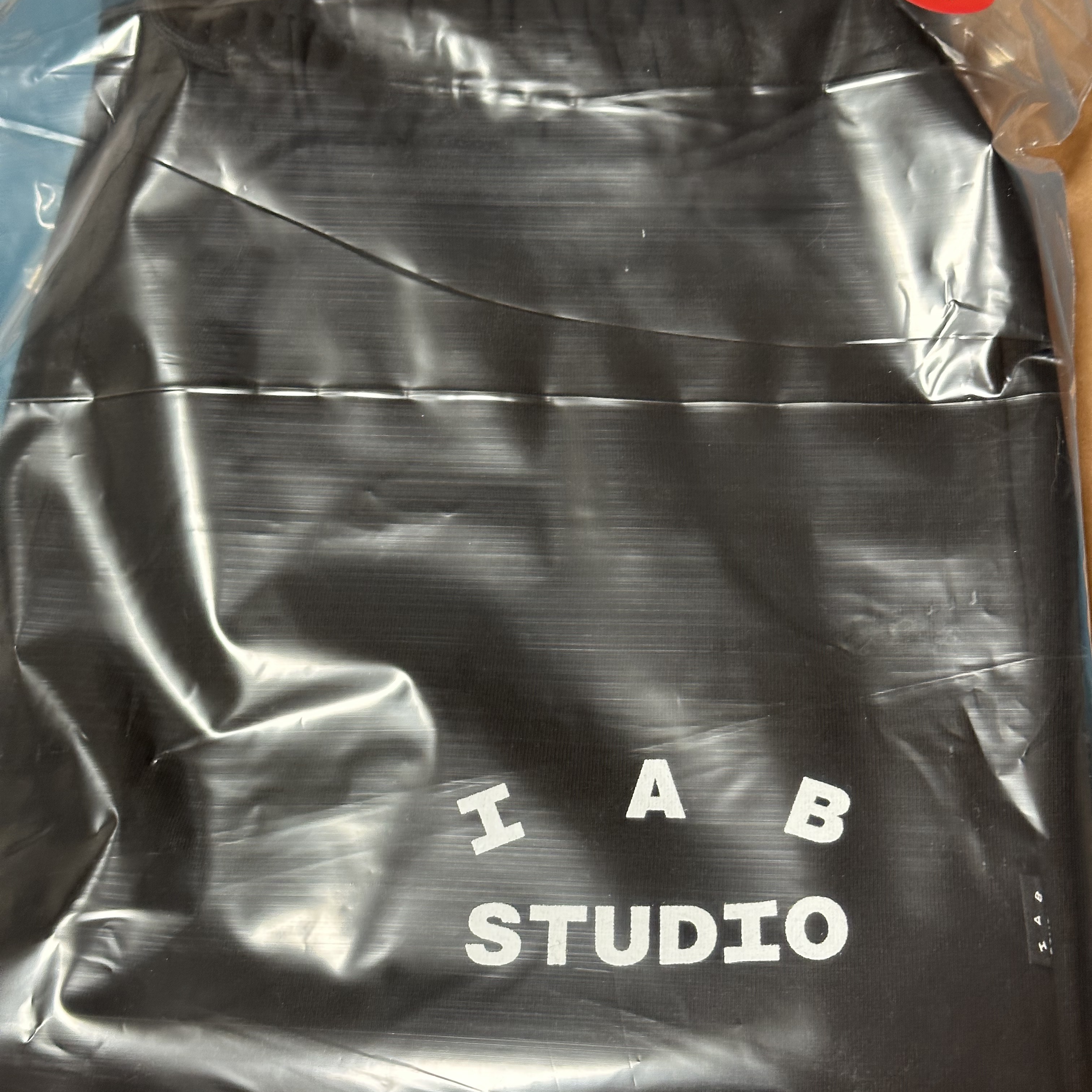IAB Studio Sweatpants Black White - 23SS, Nike x Sacai x Undercover LDWaffle Black Bright Citron 착용 스타일 - 1