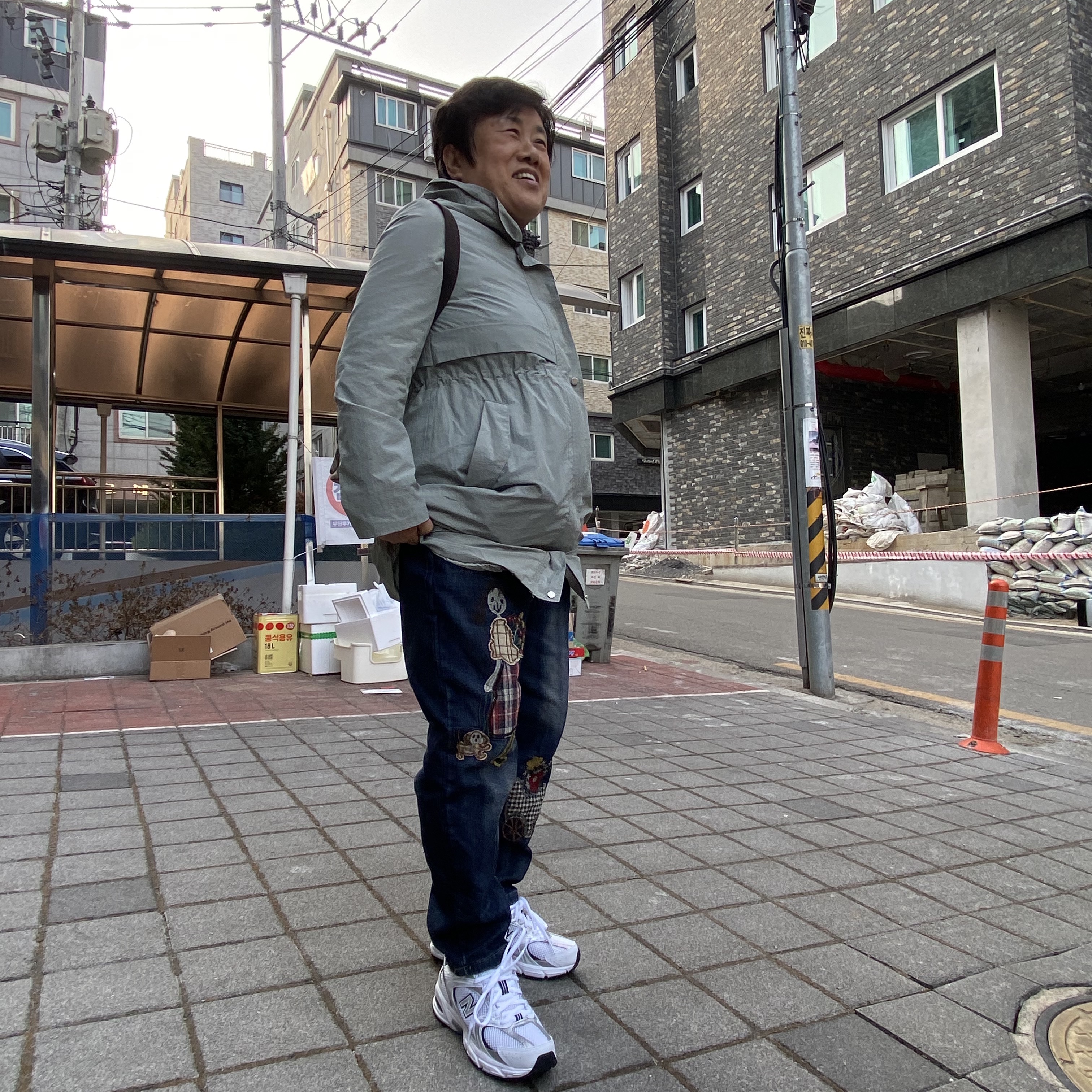 New Balance 530 White 착용 스타일 - 1
