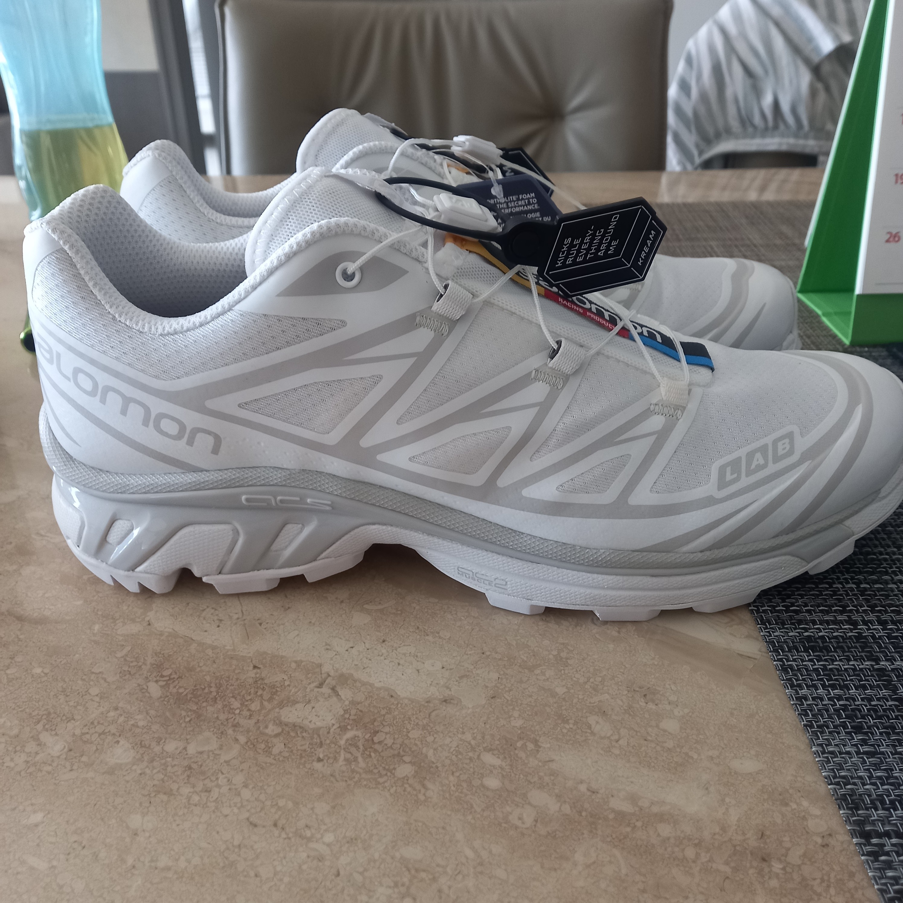 Salomon XT-6 ADV White 착용 스타일 - 2