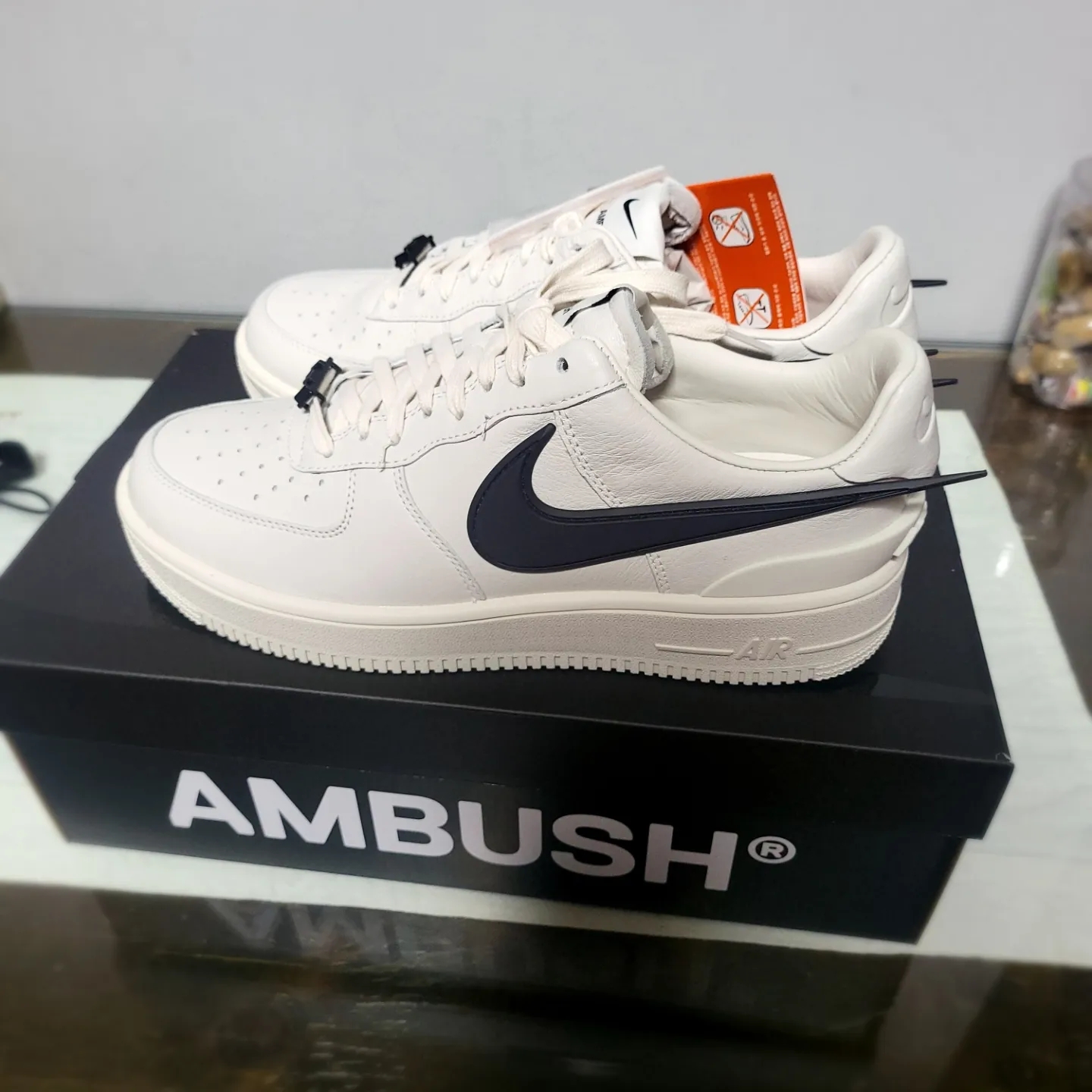 Nike x Ambush Air Force 1 Low SP Phantom 착용 스타일 - 2