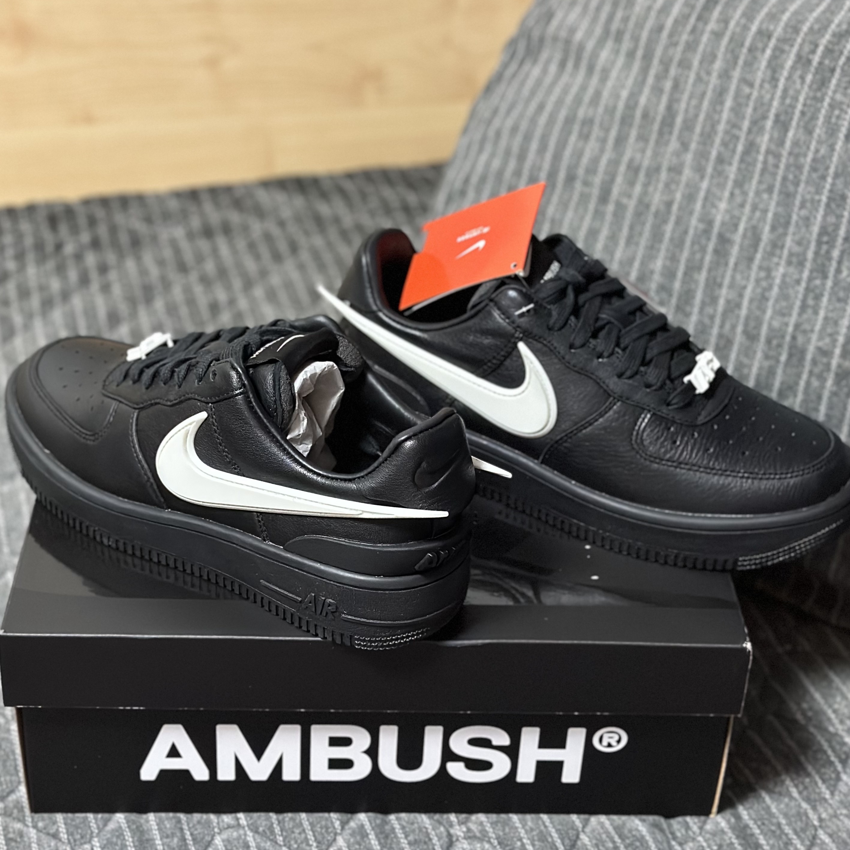 Nike x Ambush Air Force 1 Low SP Black 착용 스타일