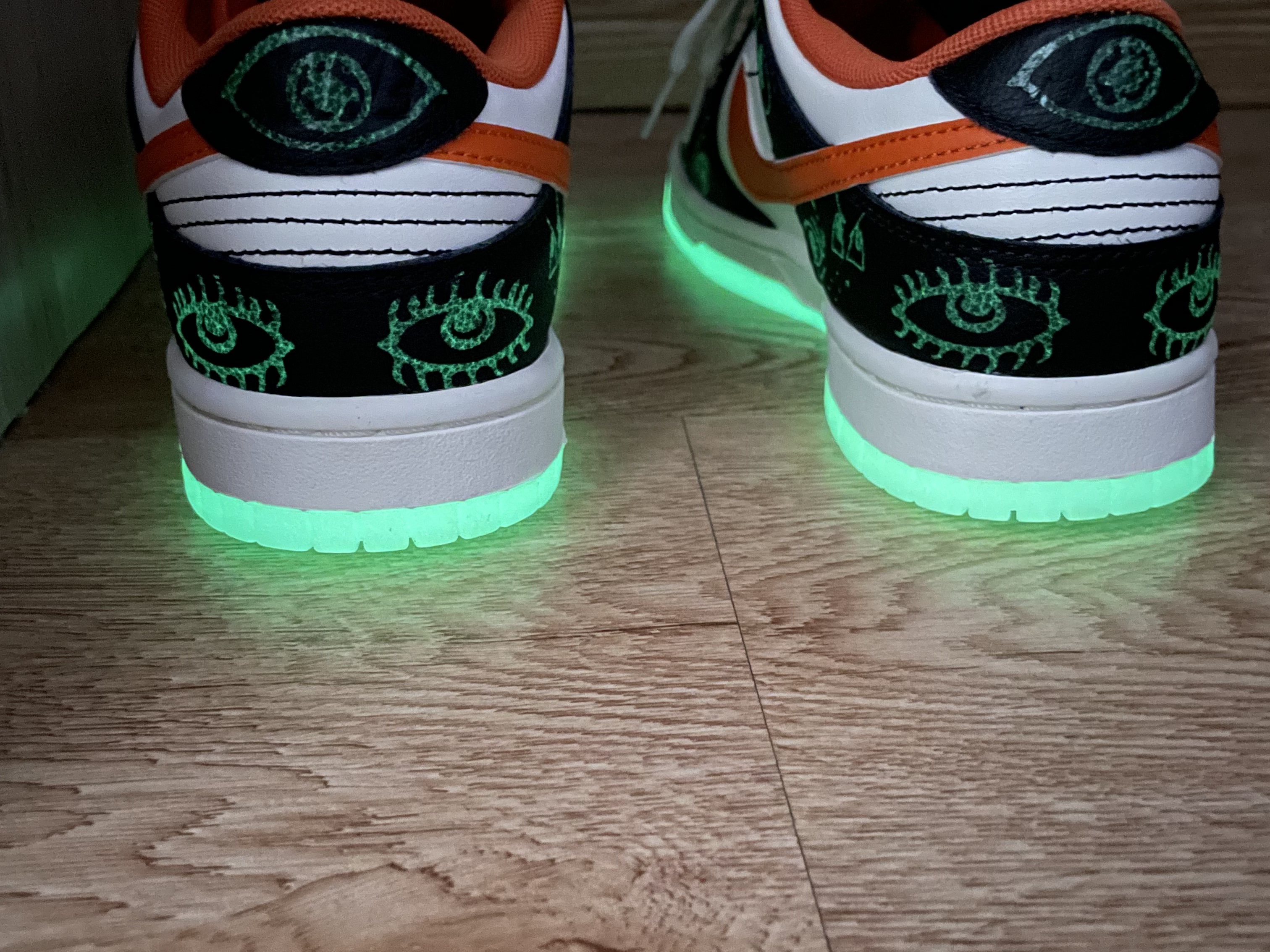 Nike Dunk Low Retro PRM Halloween 착용 스타일 - 1