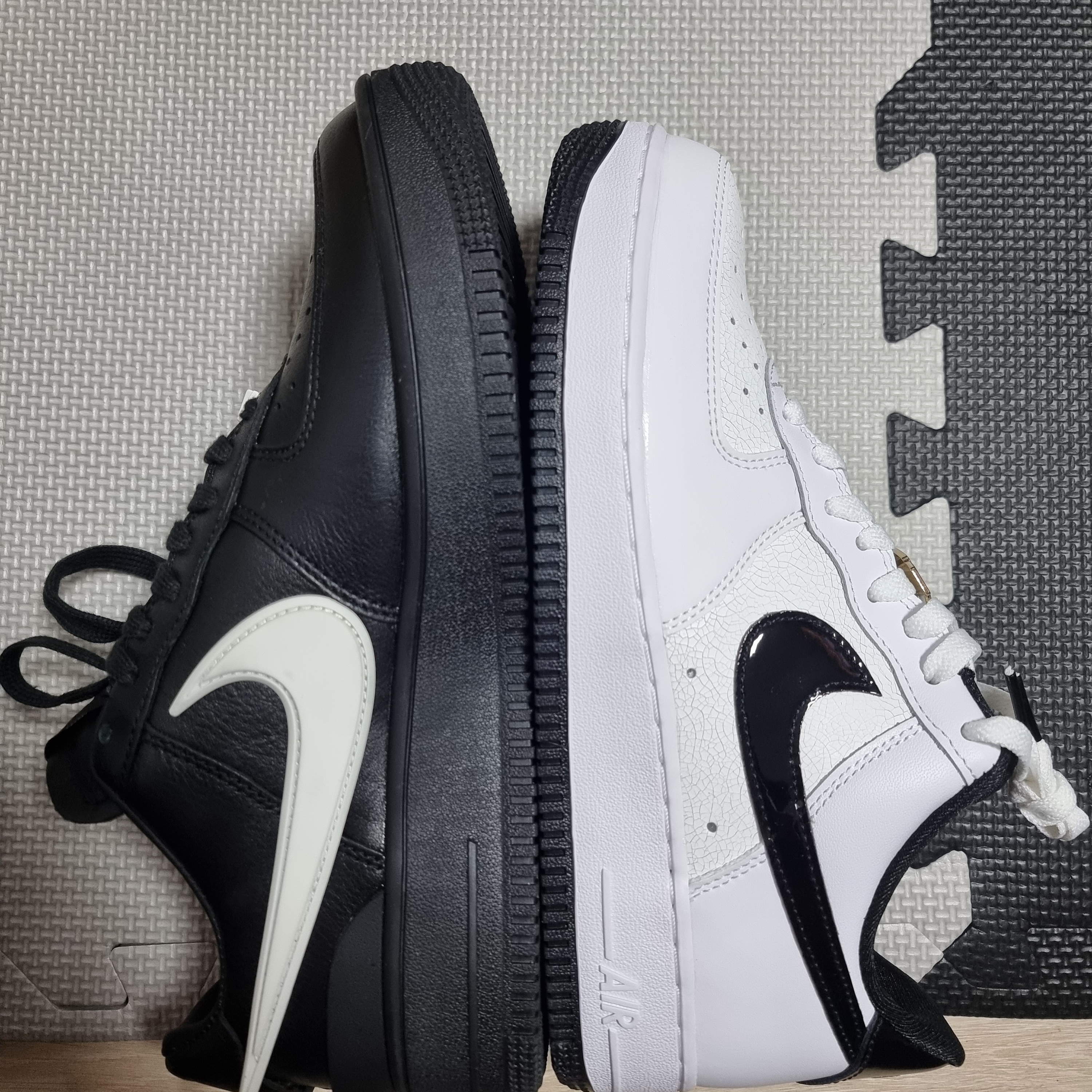 Nike x Ambush Air Force 1 Low SP Black 착용 스타일 - 2