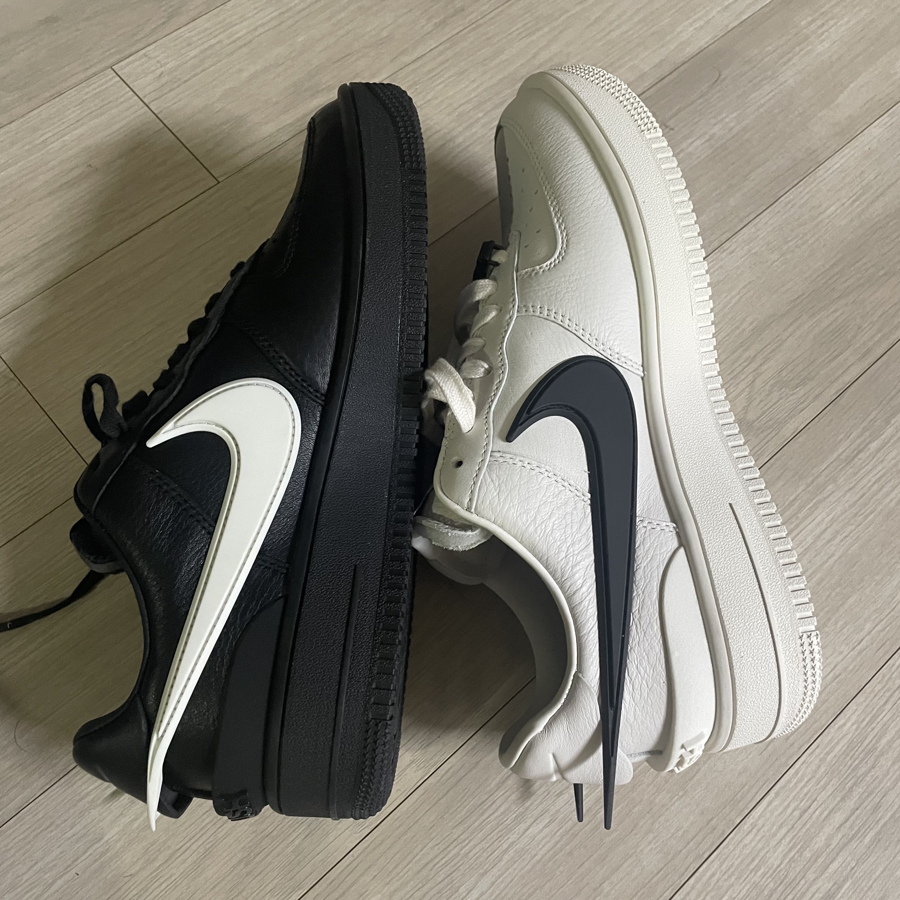 Nike x Ambush Air Force 1 Low SP Phantom 착용 스타일
