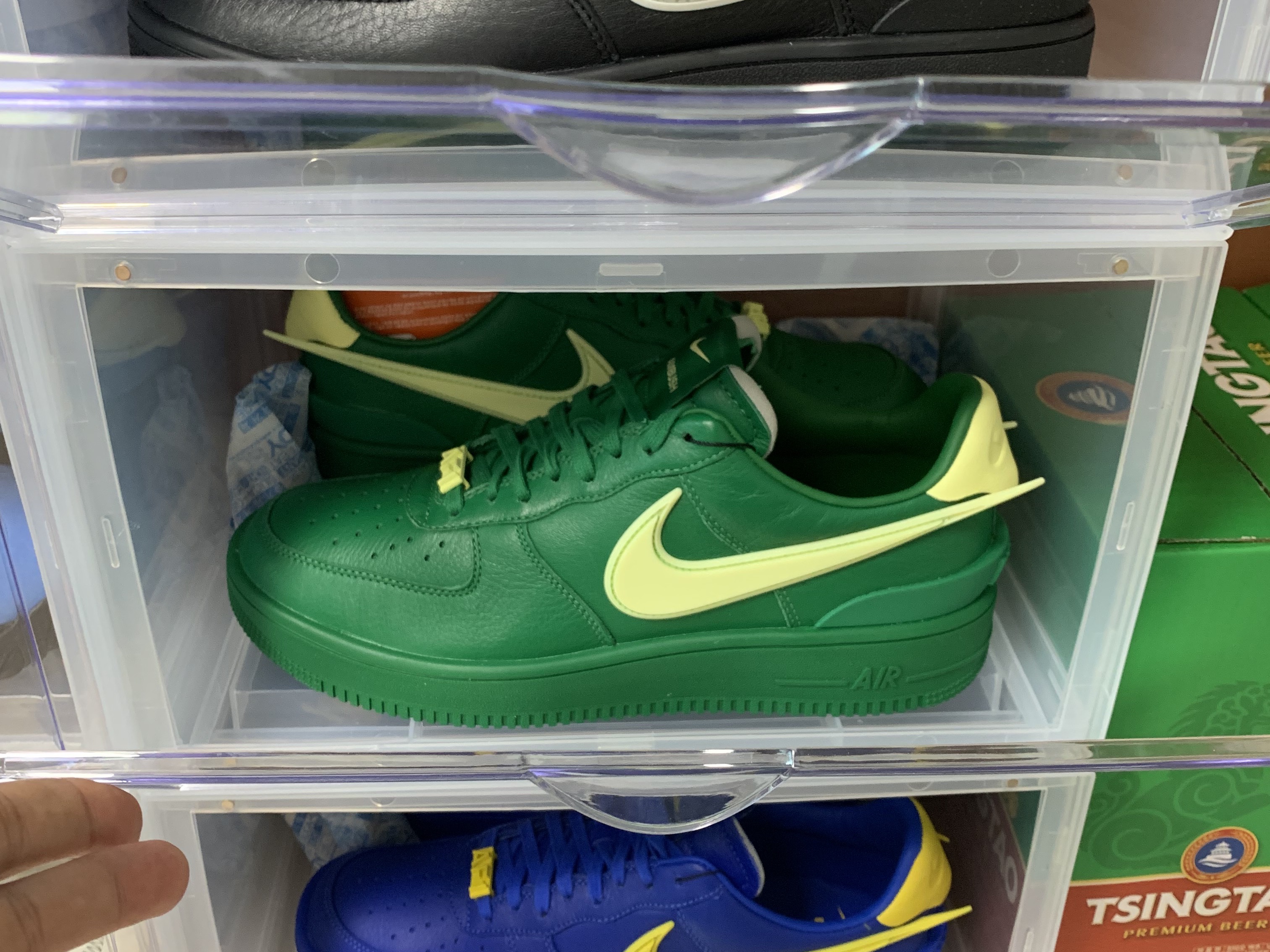 Nike x Ambush Air Force 1 Low SP Black, Nike x Ambush Air Force 1 Low SP Pine Green and Citron 착용 스타일 - 4