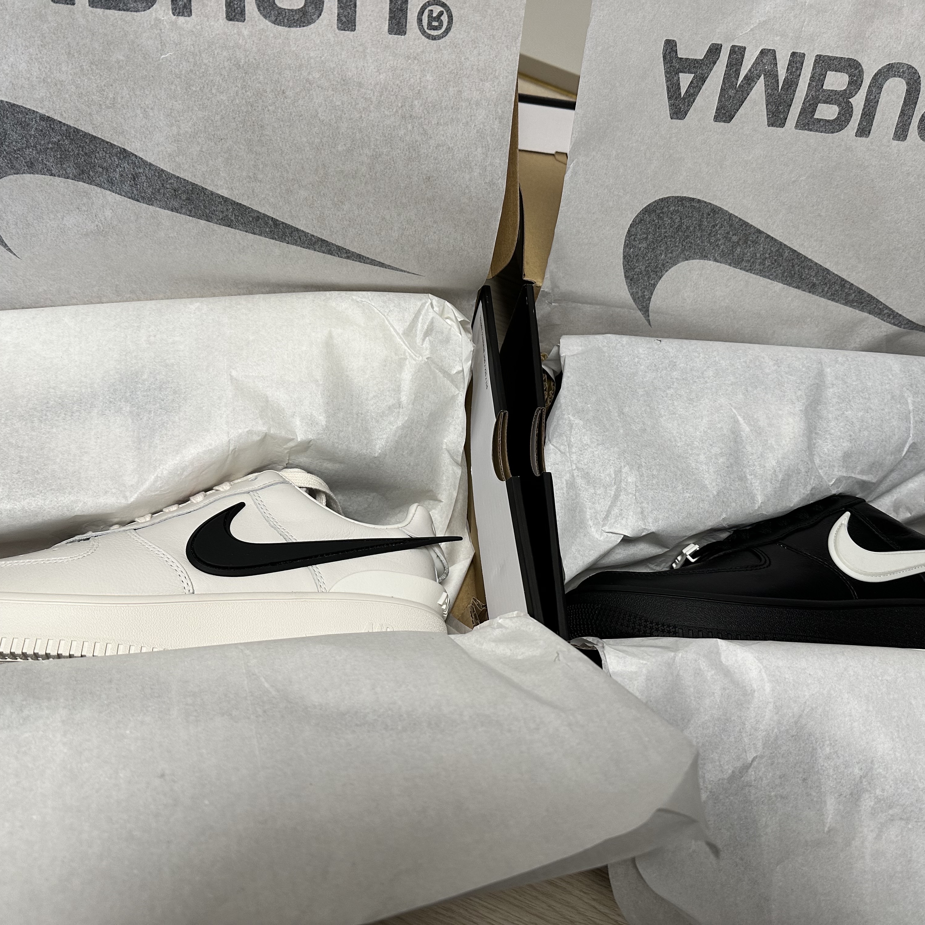 Nike x Ambush Air Force 1 Low SP Black, Nike x Ambush Air Force 1 Low SP Phantom 착용 스타일 - 1