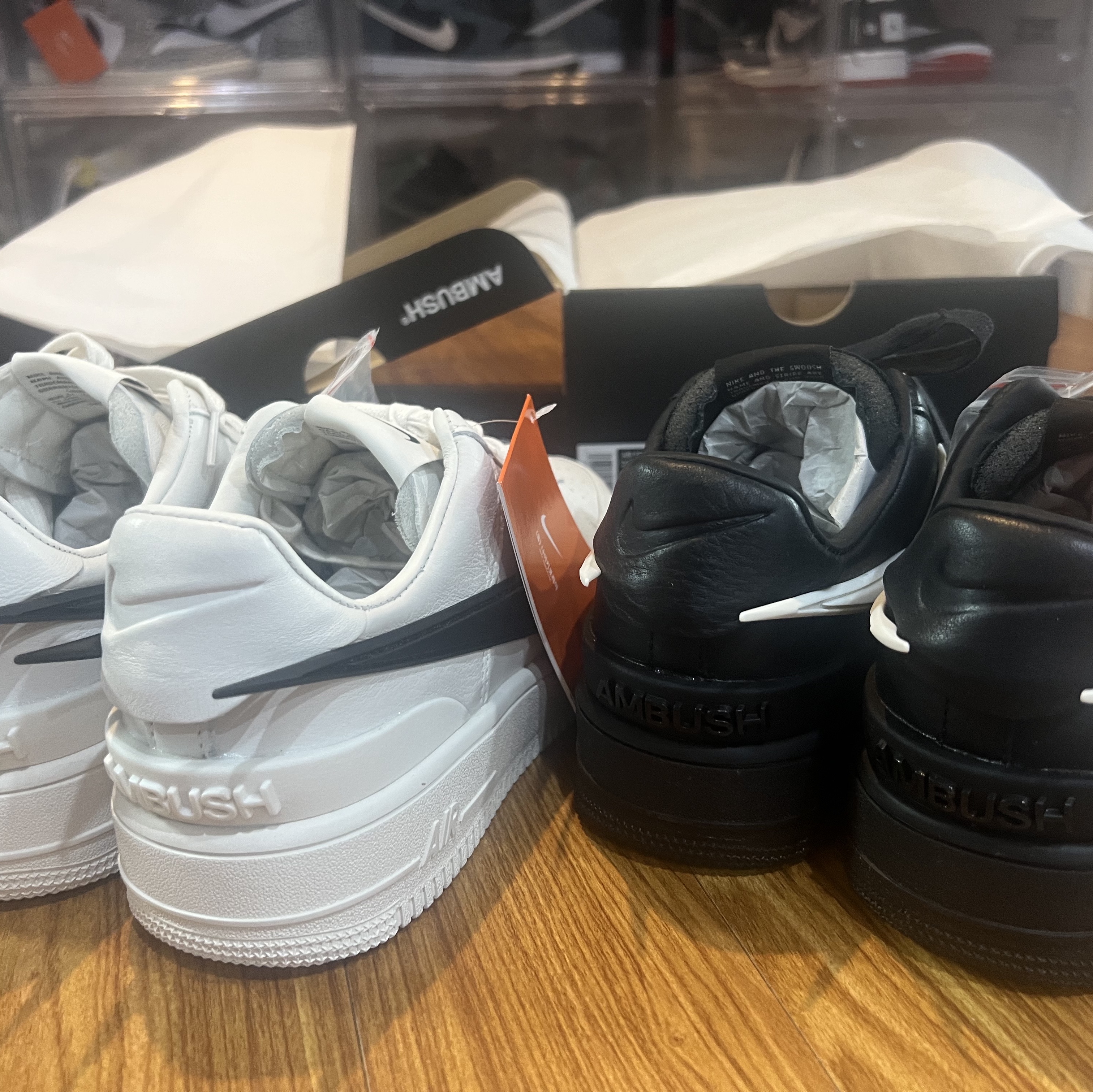 Nike x Ambush Air Force 1 Low SP Phantom, Nike x Ambush Air Force 1 Low SP Black 착용 스타일 - 5