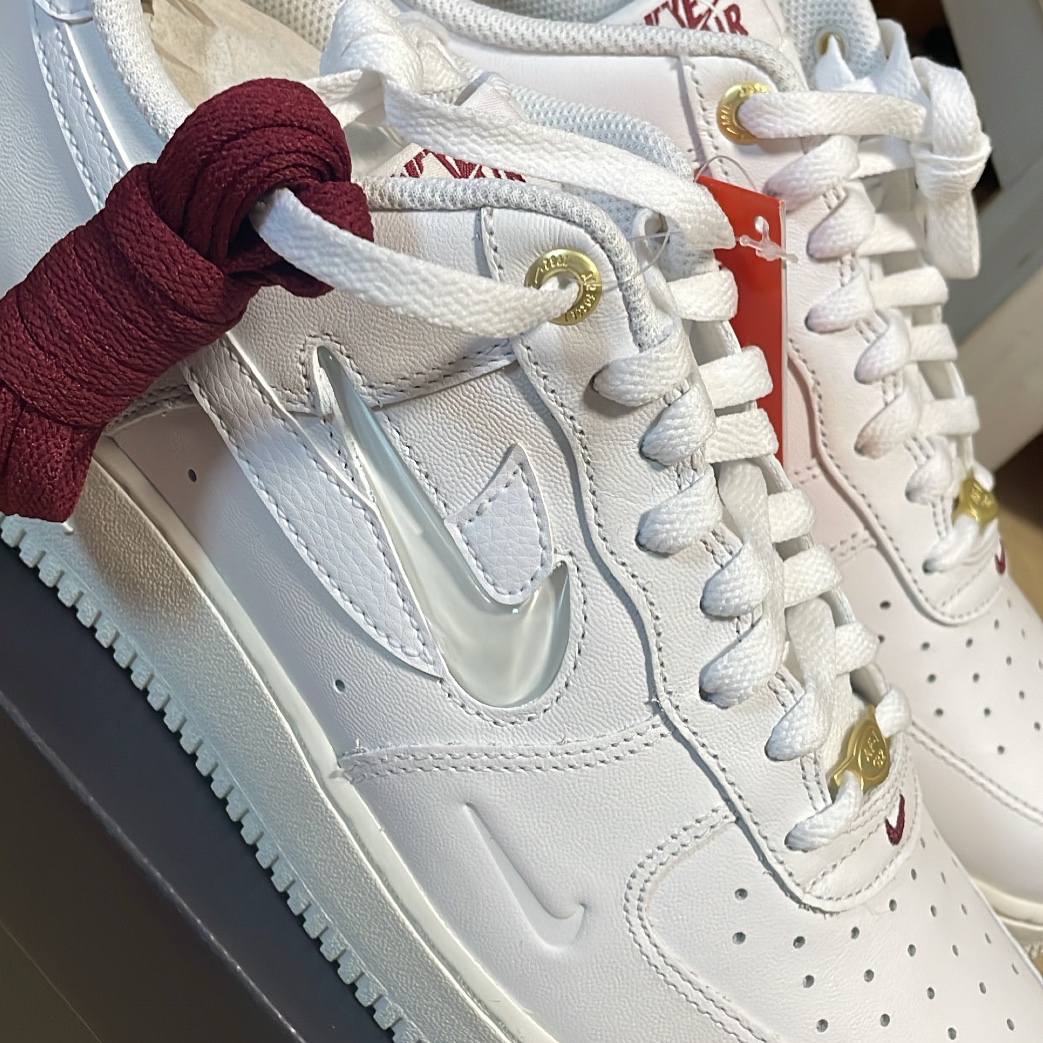 Nike Air Force 1 '07 PRM 40th Anniversary Join Forces White, Nike Air Force 1 High '07 Triple White 착용 스타일 - 2