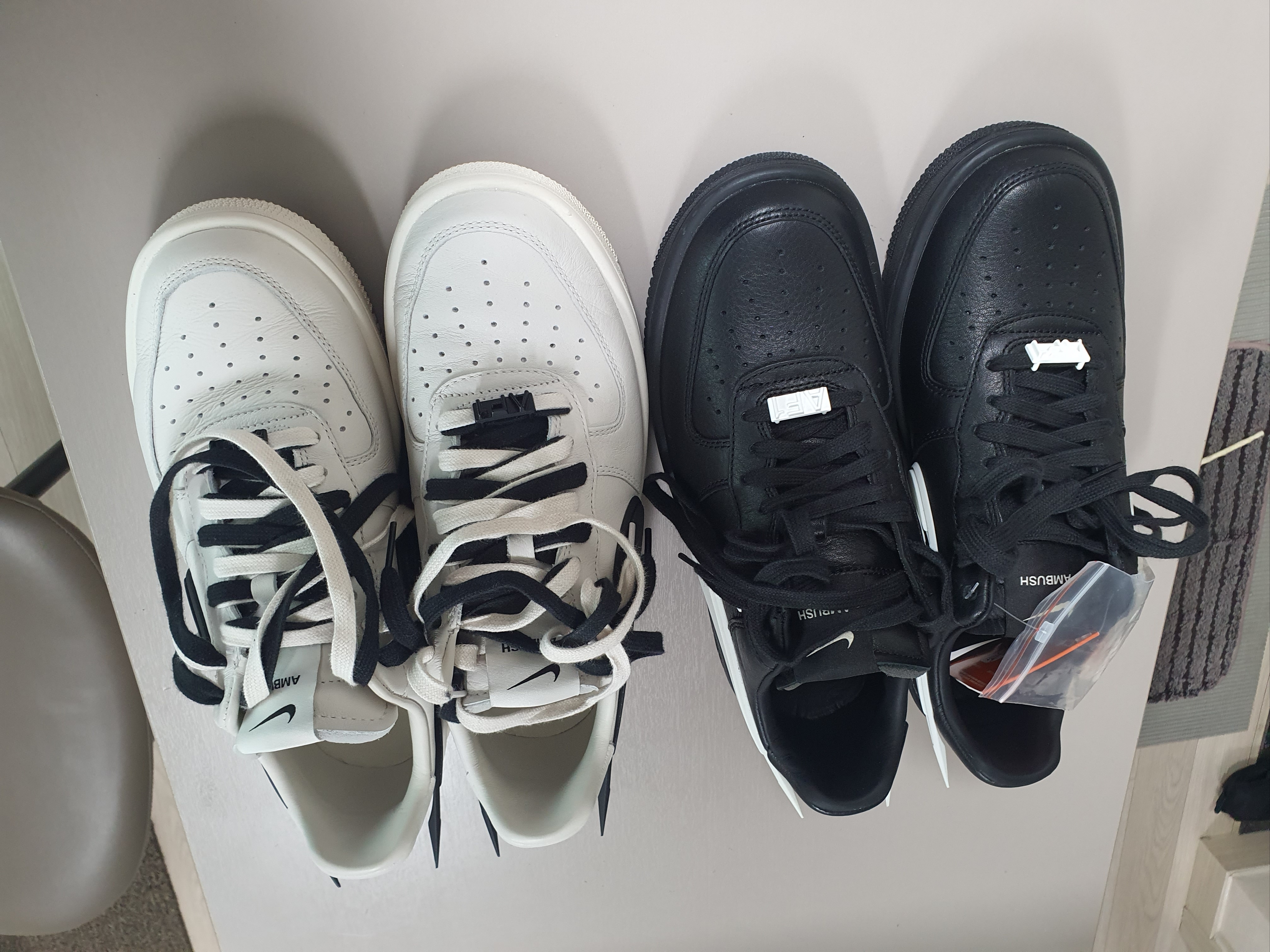 Nike x Ambush Air Force 1 Low SP Black, Nike x Ambush Air Force 1 Low SP Phantom 착용 스타일 - 2